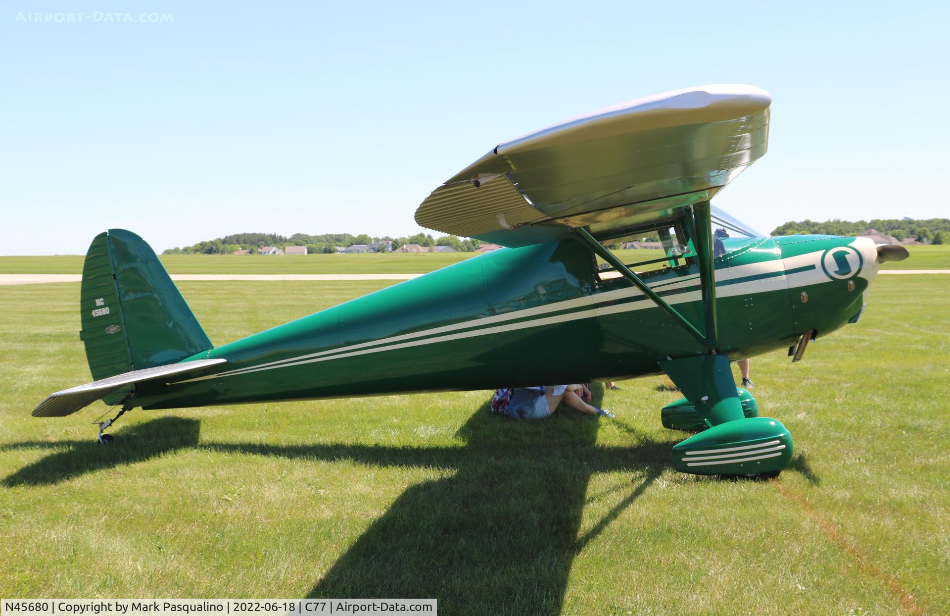 N45680, 1946 Luscombe 8A C/N 2207, Luscombe 8A