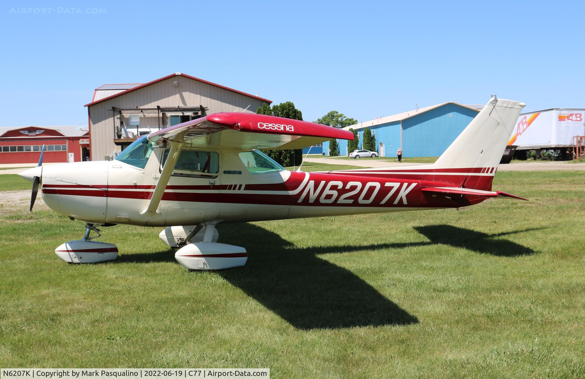 N6207K, 1975 Cessna 150M C/N 15077587, Cessna 150M