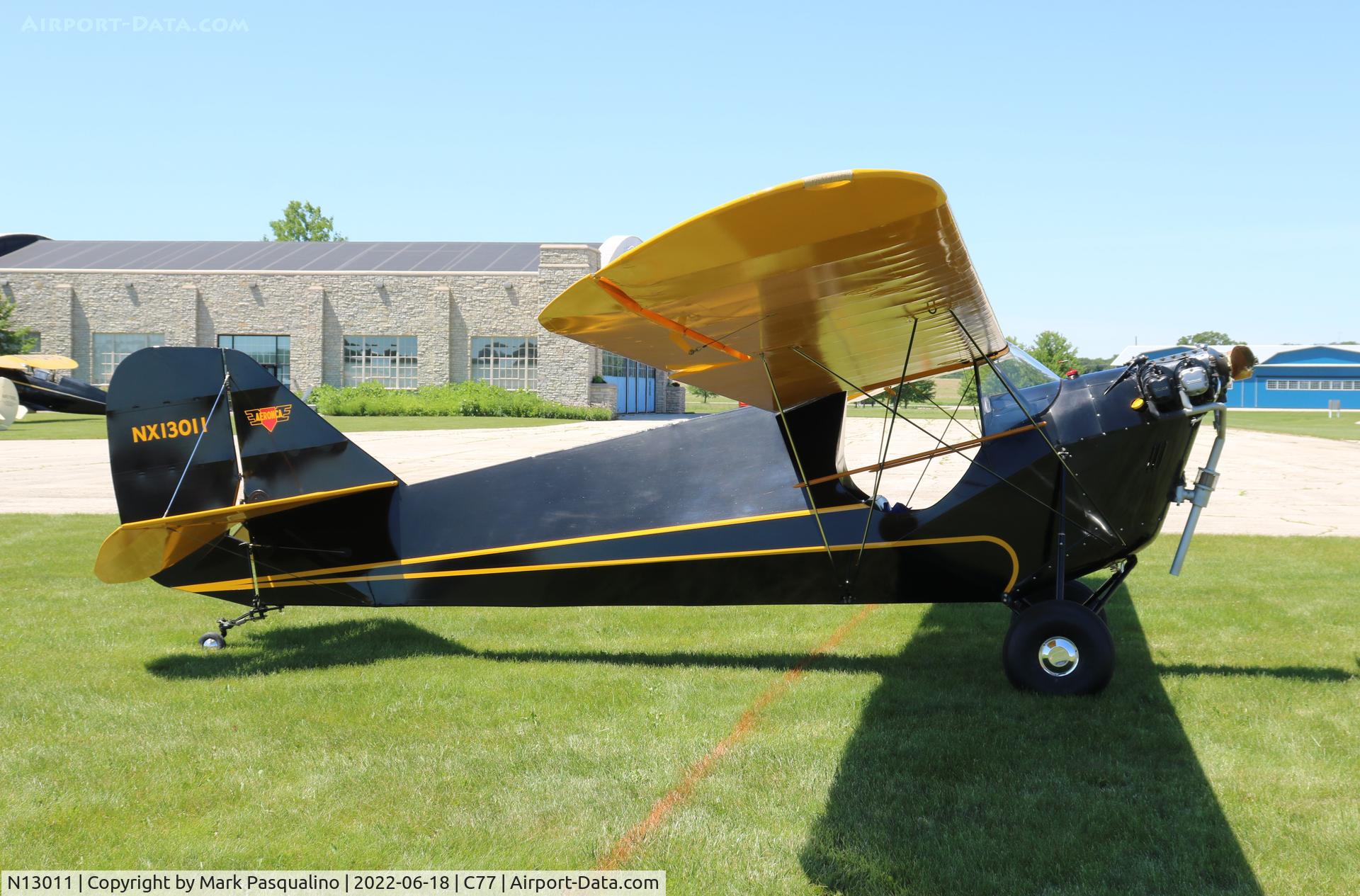 N13011, 1998 Aeronca C.3 Replica C/N 571833, Aeronca C.3 Replica