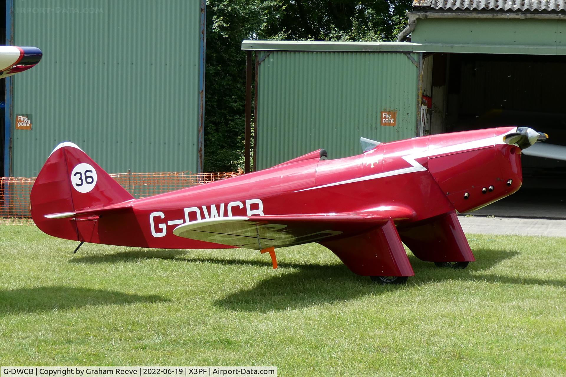 G-DWCB, 2015 Chilton DW1A C/N PFA 225-14454, Parked at Priory Farm.