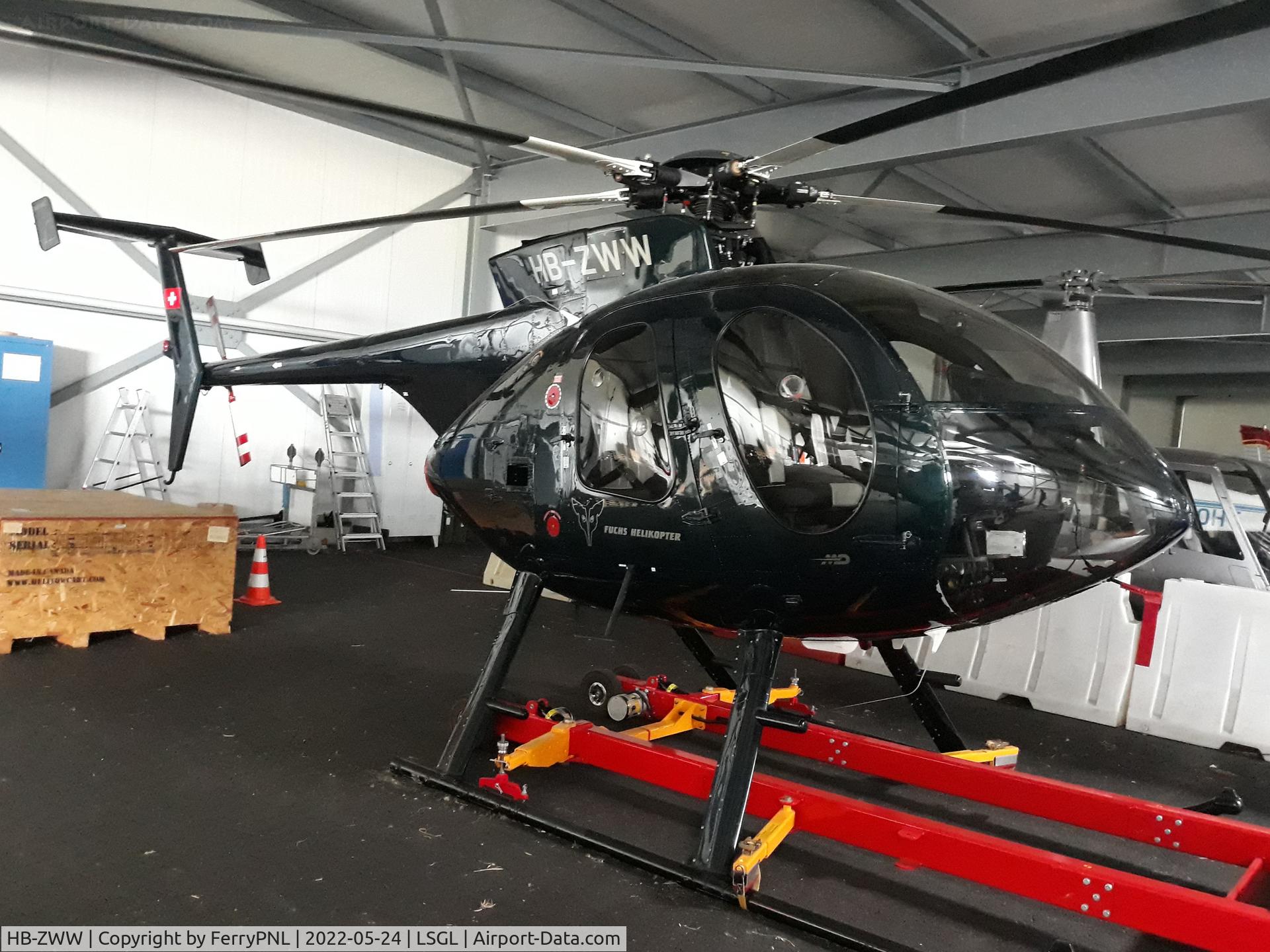 HB-ZWW, MD Helicopters 369E C/N 0607E, Fuchs Helikopter H369E