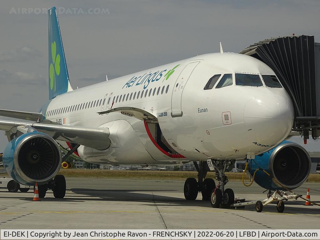 EI-DEK, 2005 Airbus A320-214 C/N 2399, Aer Lingus EI507 t Dublin
