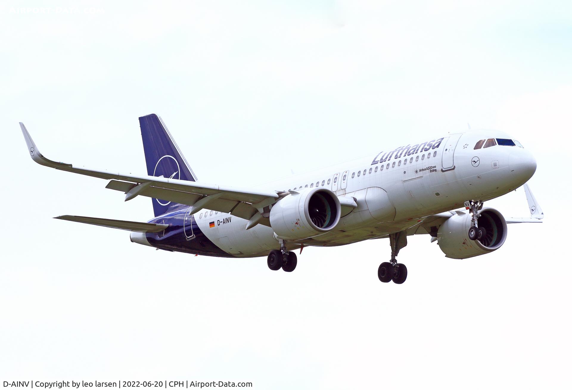 D-AINV, 2020 Airbus A320-271N C/N 9071, Copenhagen 20.6.2022