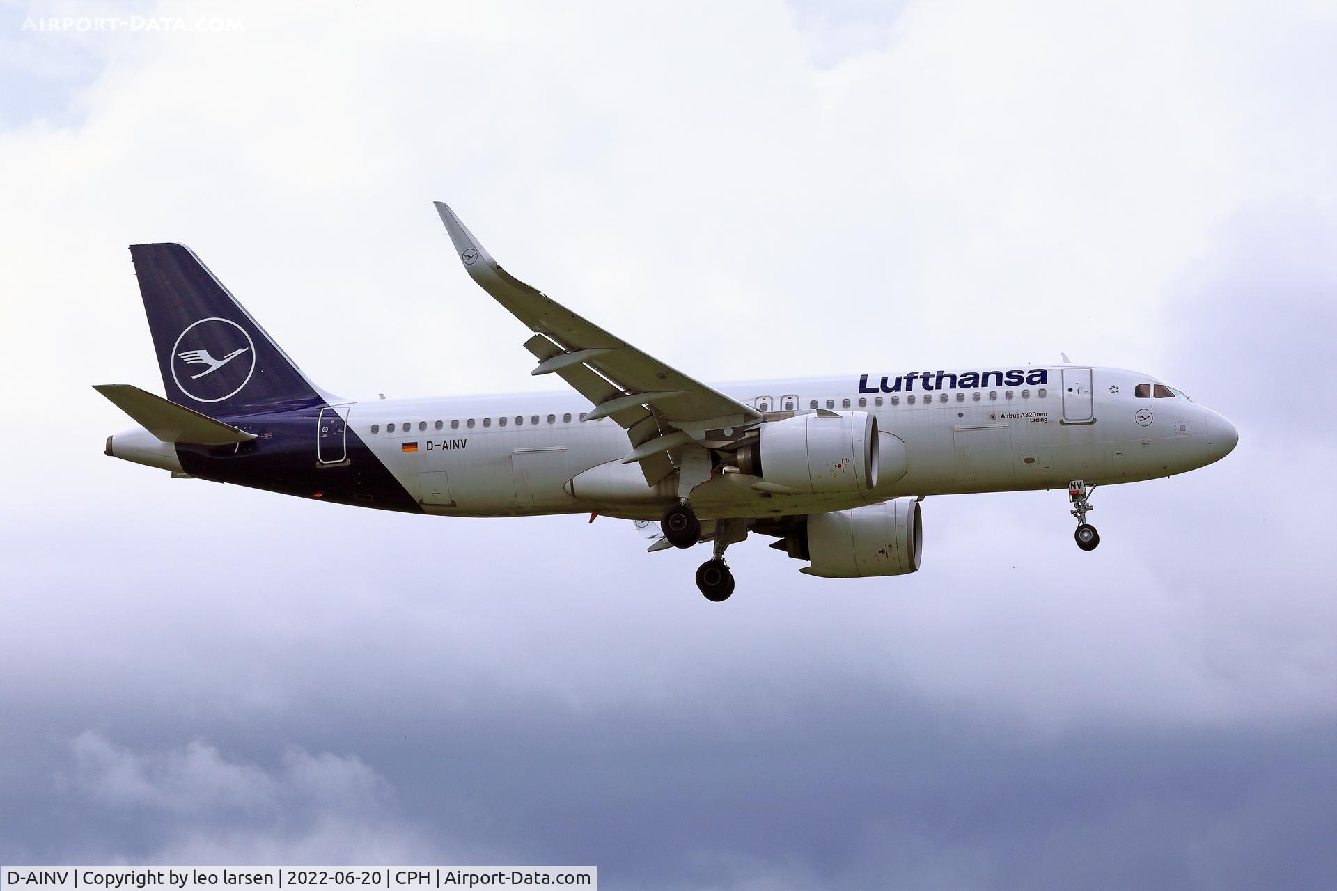 D-AINV, 2020 Airbus A320-271N C/N 9071, Copenhagen 20.6.2022