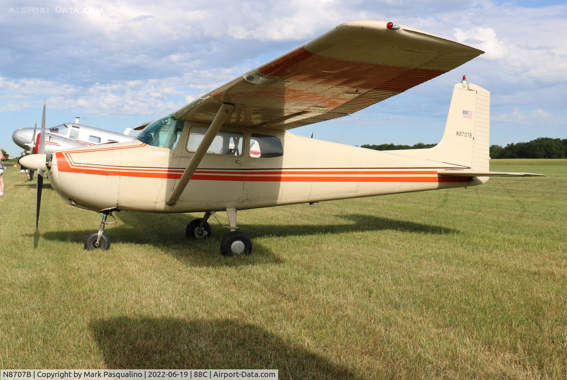 N8707B, 1957 Cessna 172 C/N 36407, Cessna 172