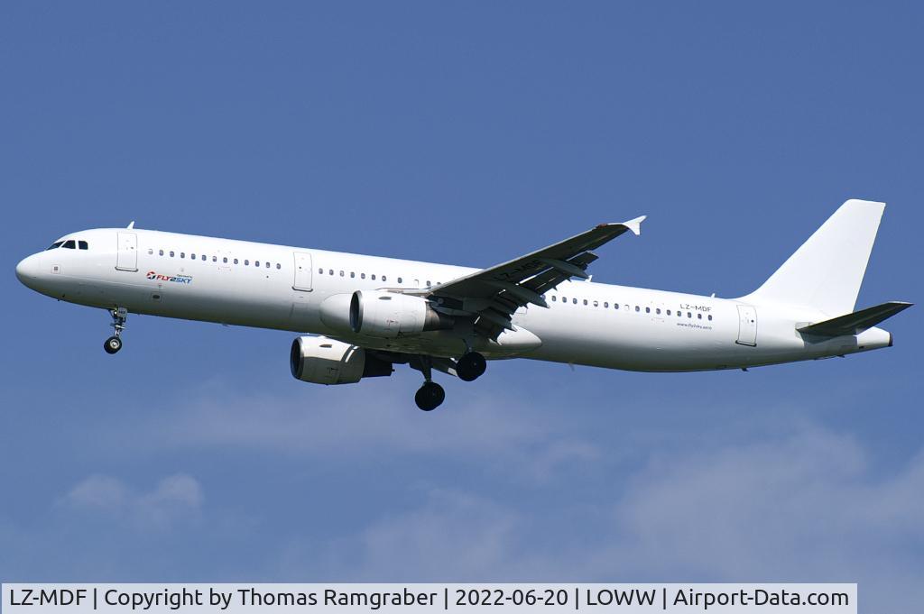 LZ-MDF, 2001 Airbus A321-211 C/N 1451, Fly2Sky Airbus A321