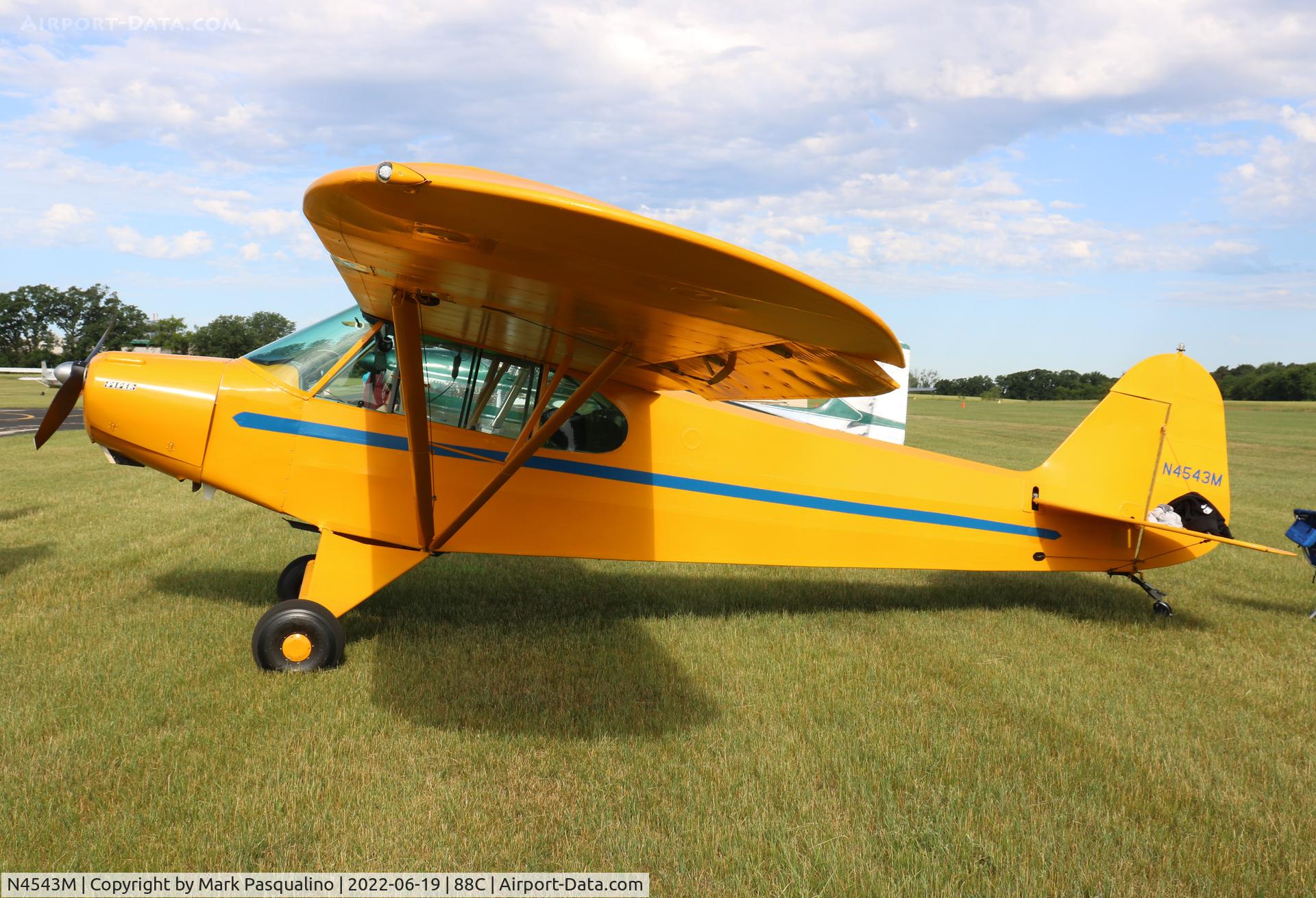N4543M, 1947 Piper PA-11 Cub Special C/N 11-47, Piper PA-11