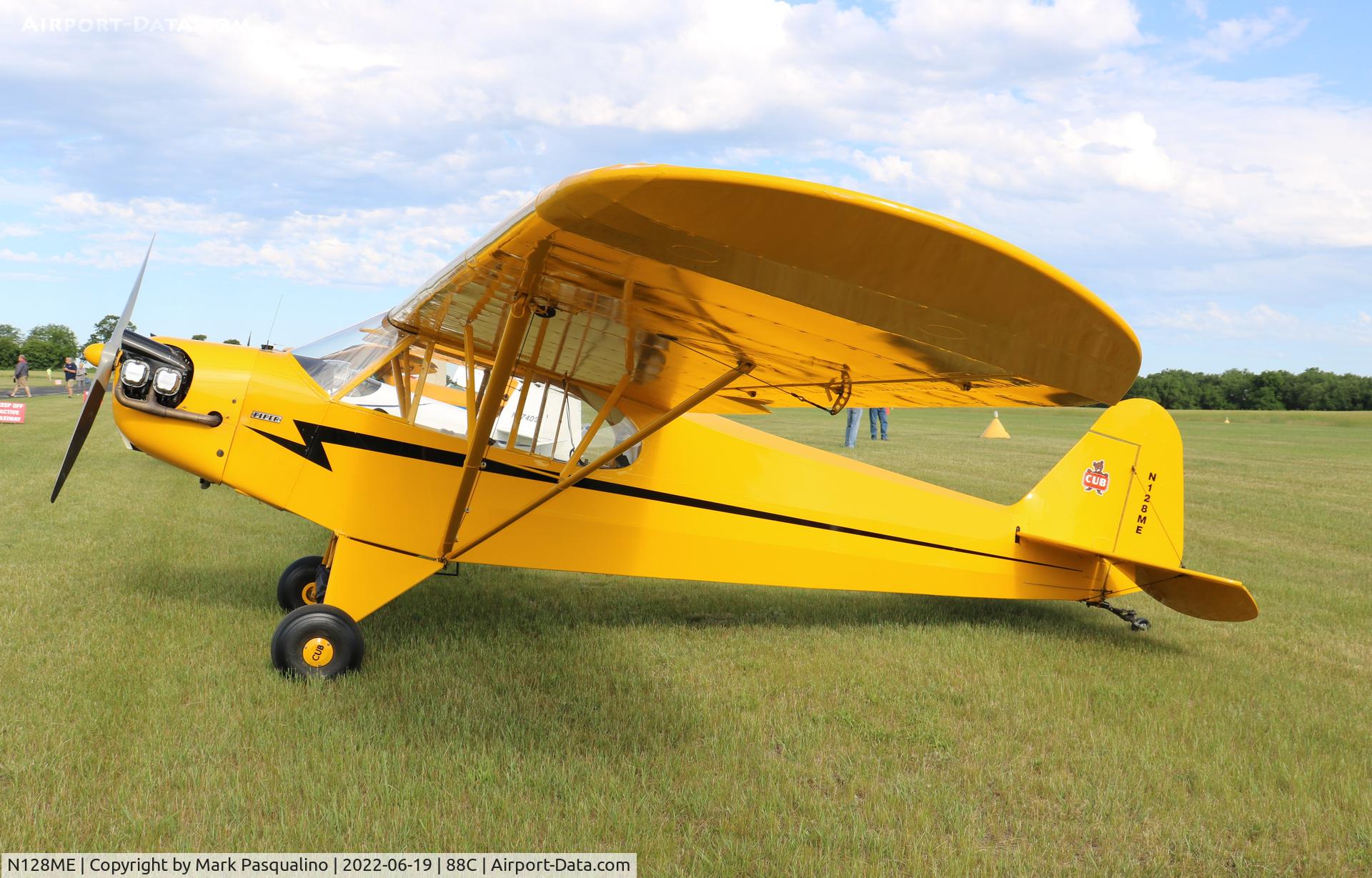 N128ME, 1945 Piper J3C-65 Cub Cub C/N 14023, Piper J3C-65