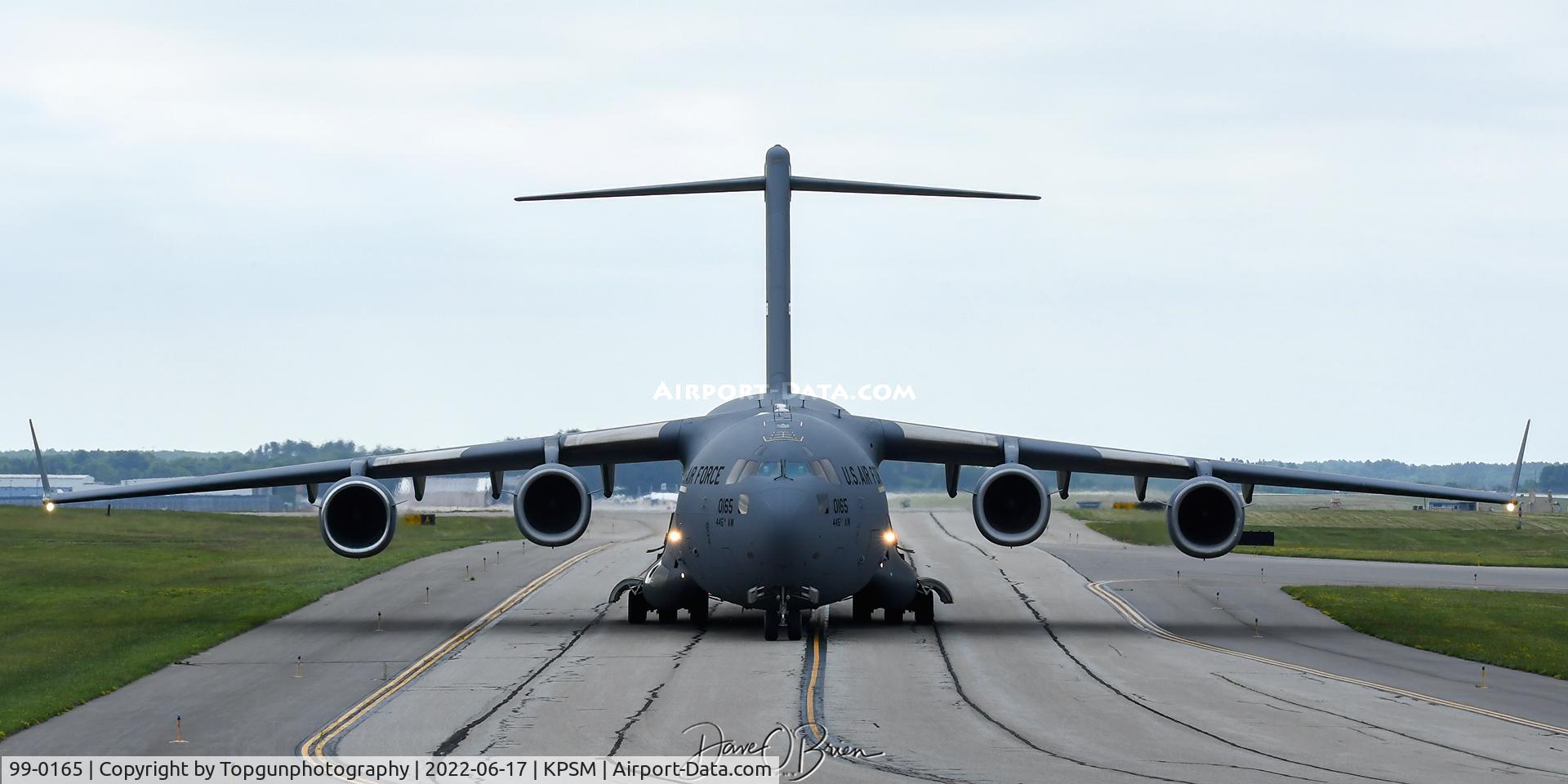 99-0165, 1999 Boeing C-17A Globemaster III C/N 50069/P-65, RHINO90
