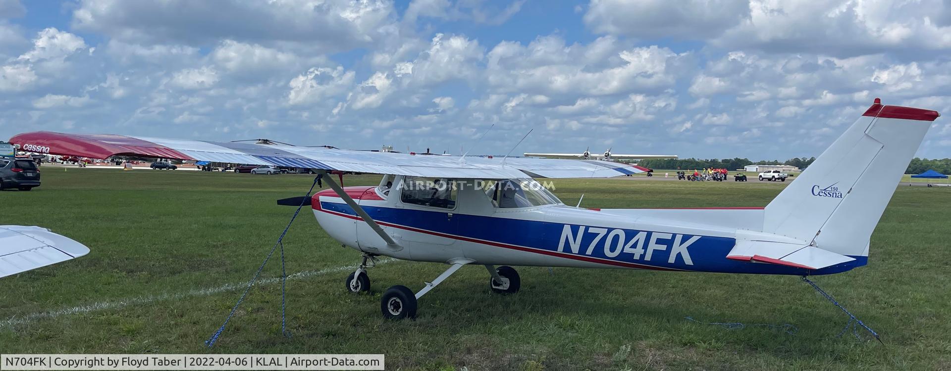 N704FK, 1976 Cessna 150M C/N 15078575, SUN N FUN