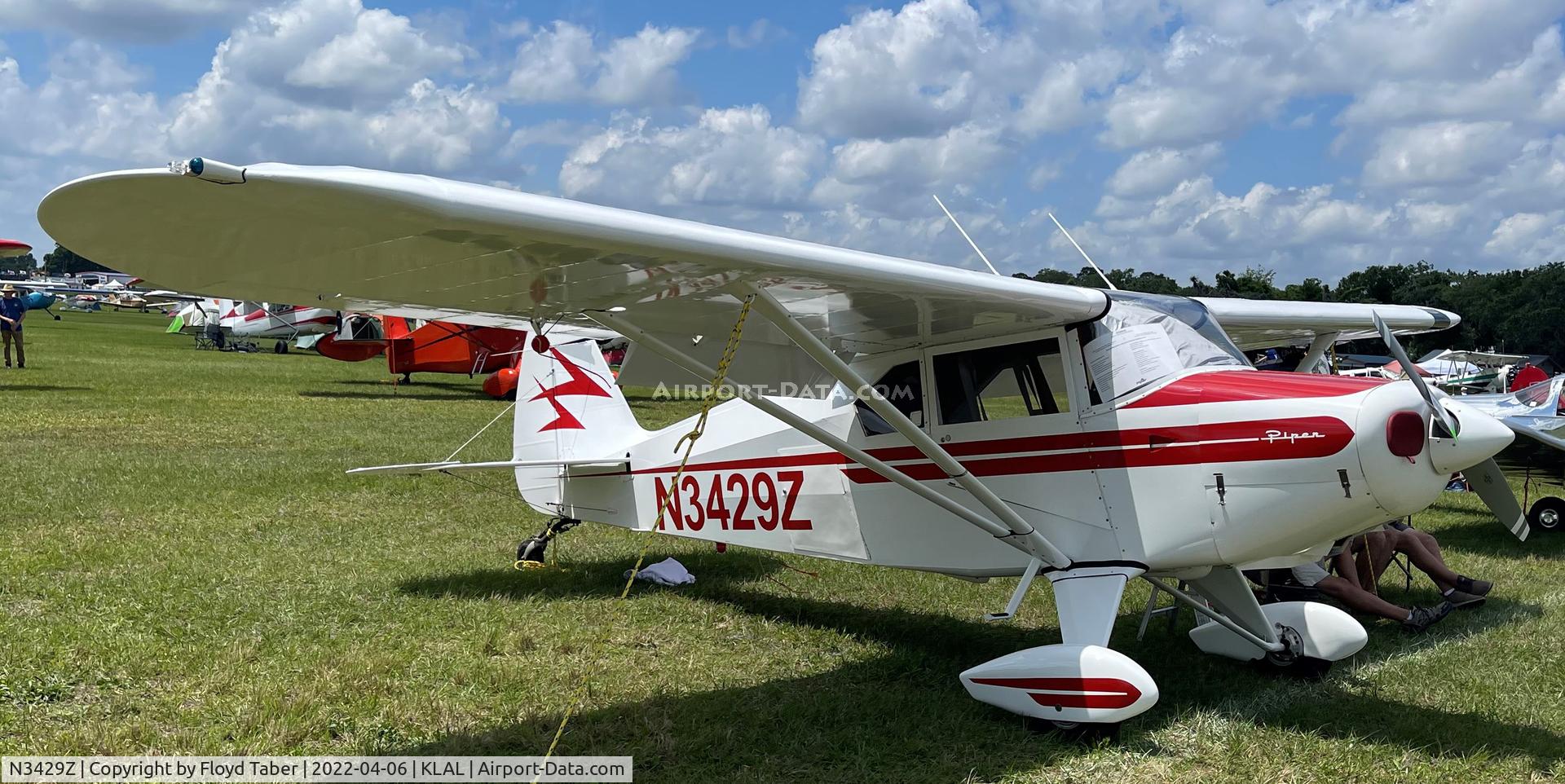 N3429Z, 1960 Piper PA-22-150 C/N 22-7343, SUN N FUN