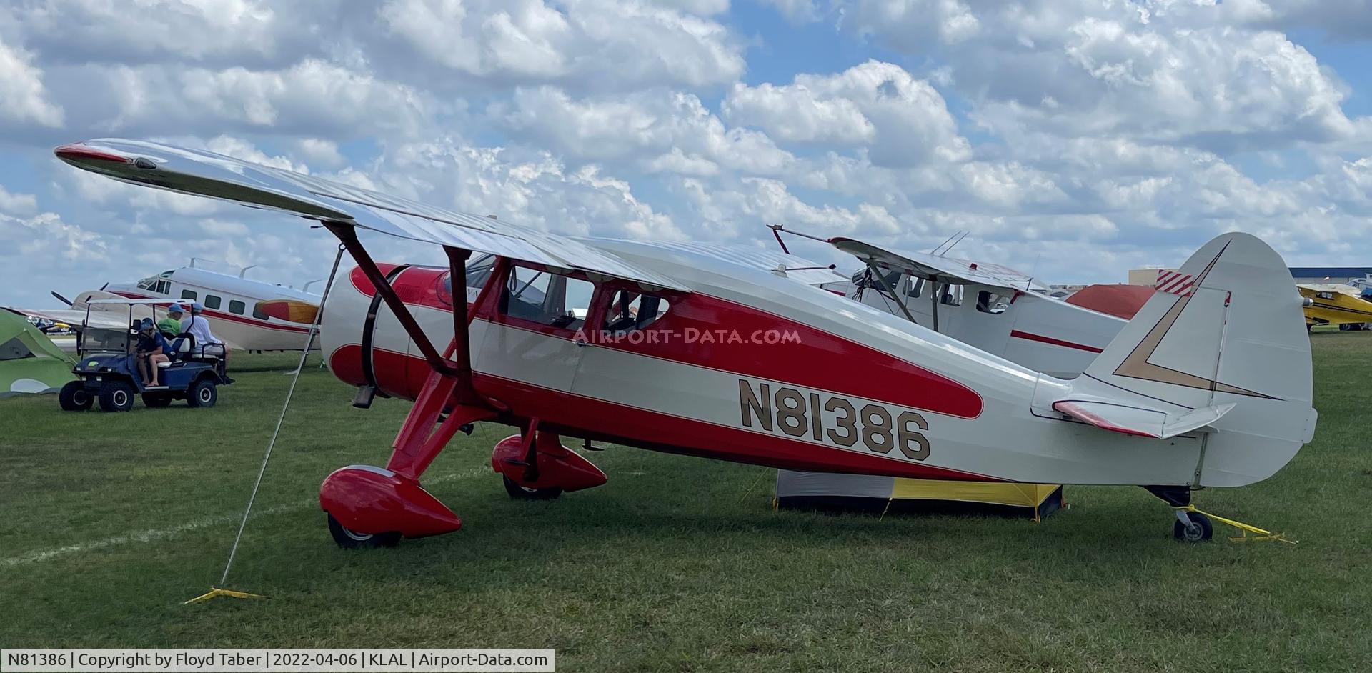 N81386, 1946 Fairchild 24W-46 C/N W46286, SUN N FUN