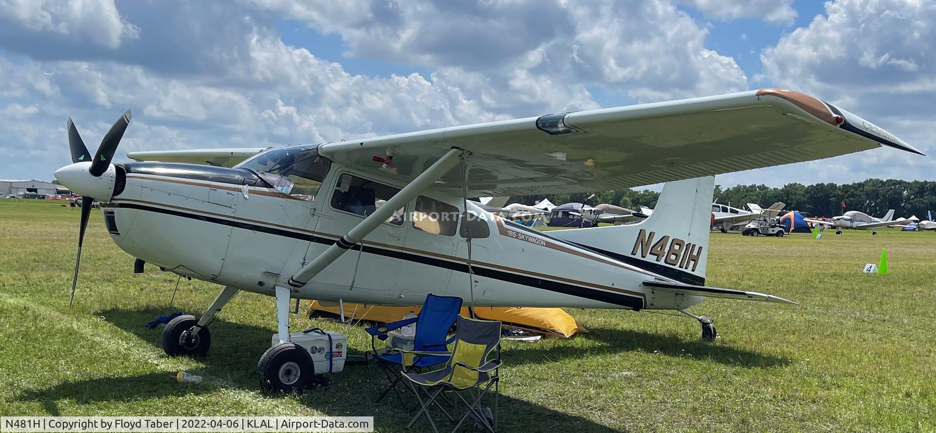 N481H, 1961 Cessna 185 Skywagon C/N 185-0116, SUN N FUN