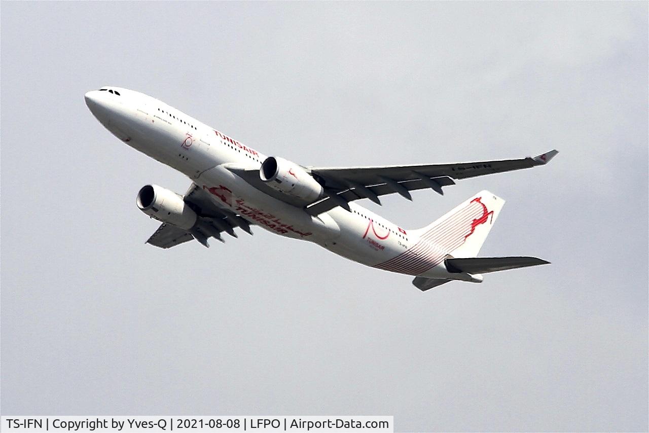 TS-IFN, 2015 Airbus A330-243 C/N 1641, Airbus A330-243, Climbing from rwy 24, Paris-Orly airport (LFPO-ORY)