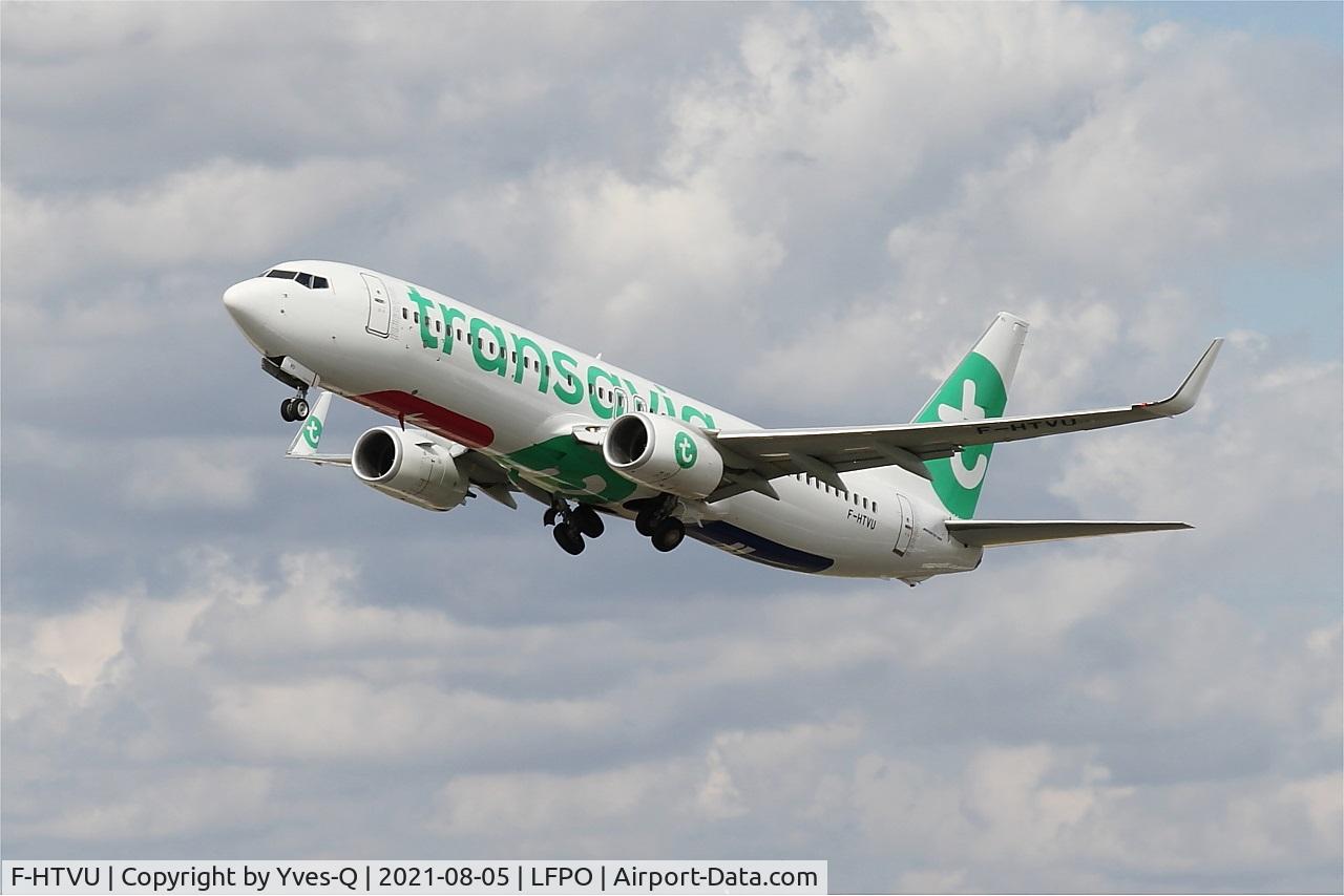 F-HTVU, 2012 Boeing 737-86J C/N 37770, Boeing 737-86J, Take off rwy 24, Paris-Orly airport (LFPO-ORY)