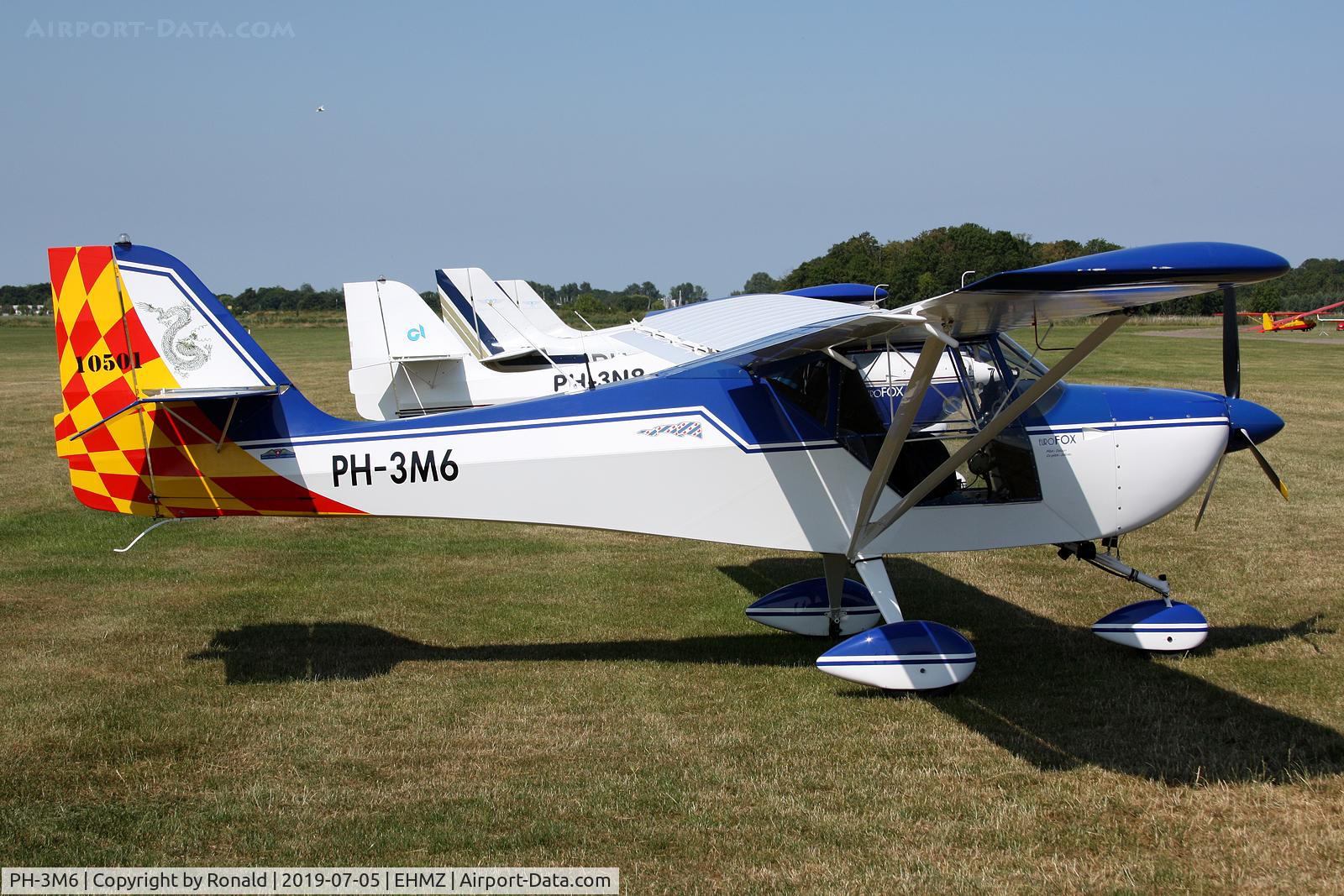 PH-3M6, 2001 Aeropro Eurofox C/N 10501, at ehmz