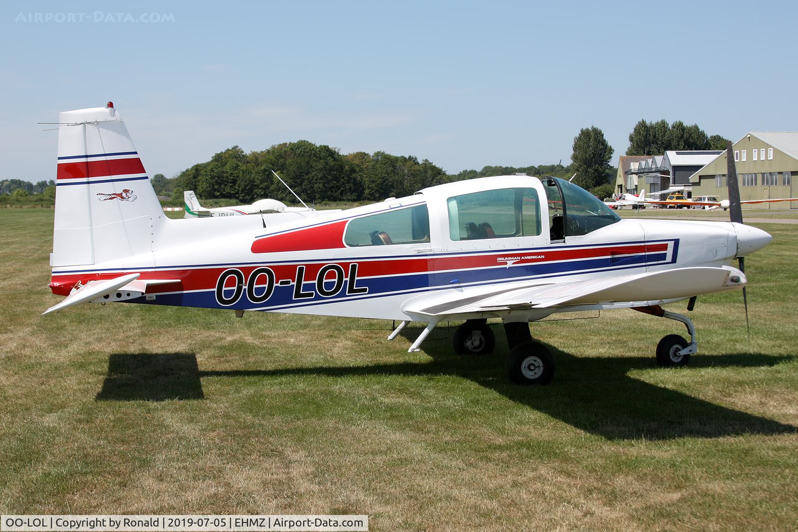 OO-LOL, 1975 Grumman American AA-5B Tiger C/N AA5B-0197, at ehmz