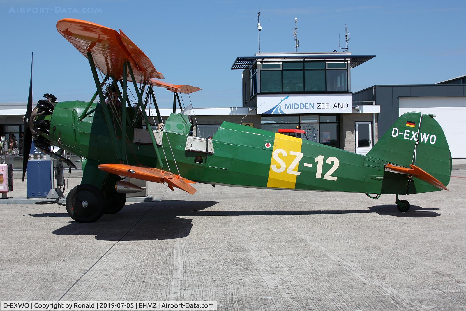 D-EXWO, Focke-Wulf Fw-44J Stieglitz C/N 2778, at ehmz