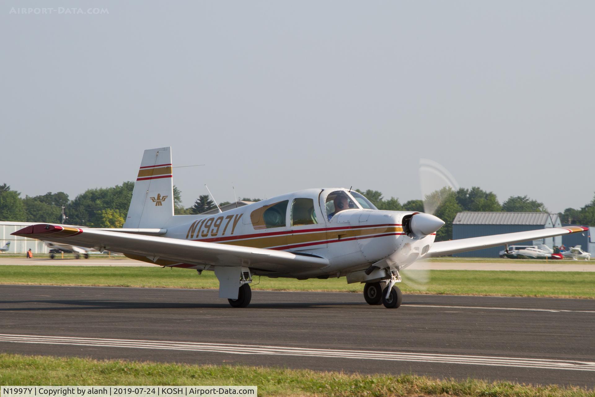 N1997Y, 1964 Mooney M20E C/N 284, At AirVenture 2019