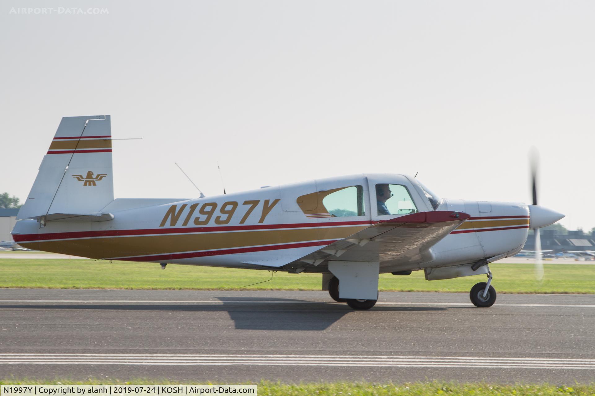 N1997Y, 1964 Mooney M20E C/N 284, At AirVenture 2019
