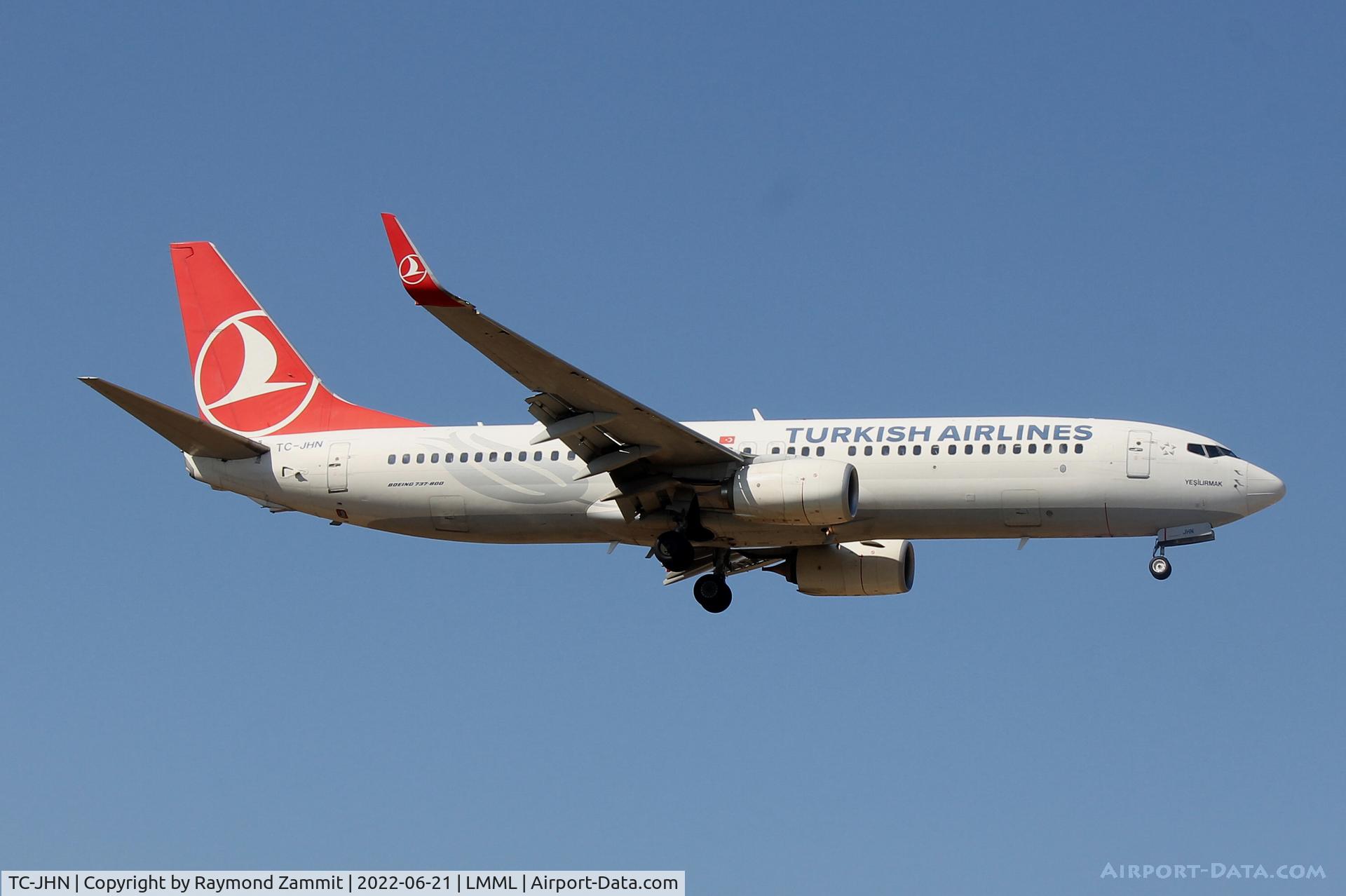 TC-JHN, 2012 Boeing 737-8F2 C/N 40981, B737-800 TC-JHN Turkish Airlines