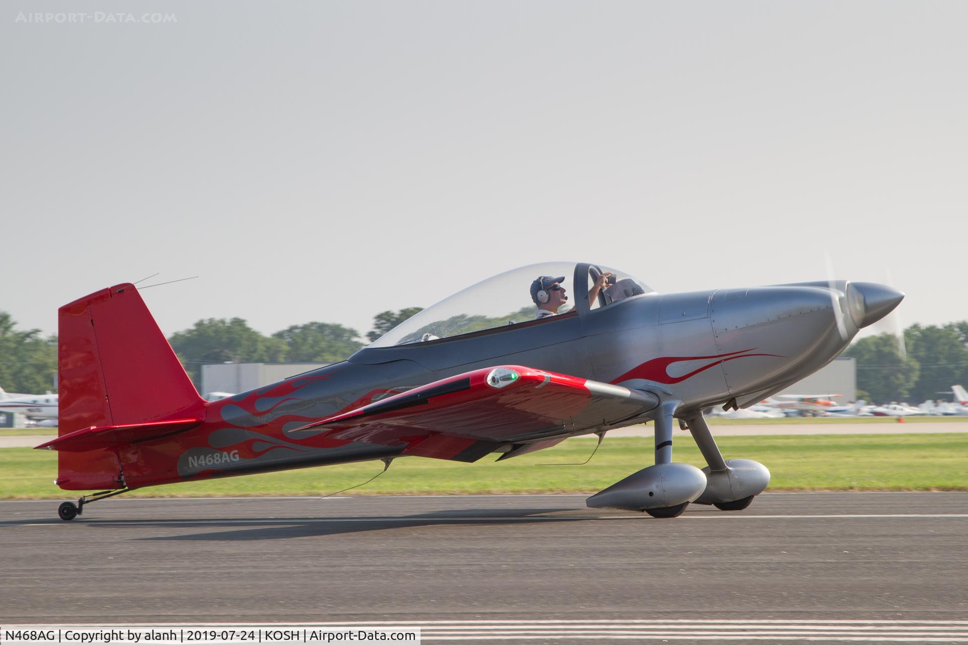N468AG, Vans RV-8R C/N 81943, At AirVenture 2019