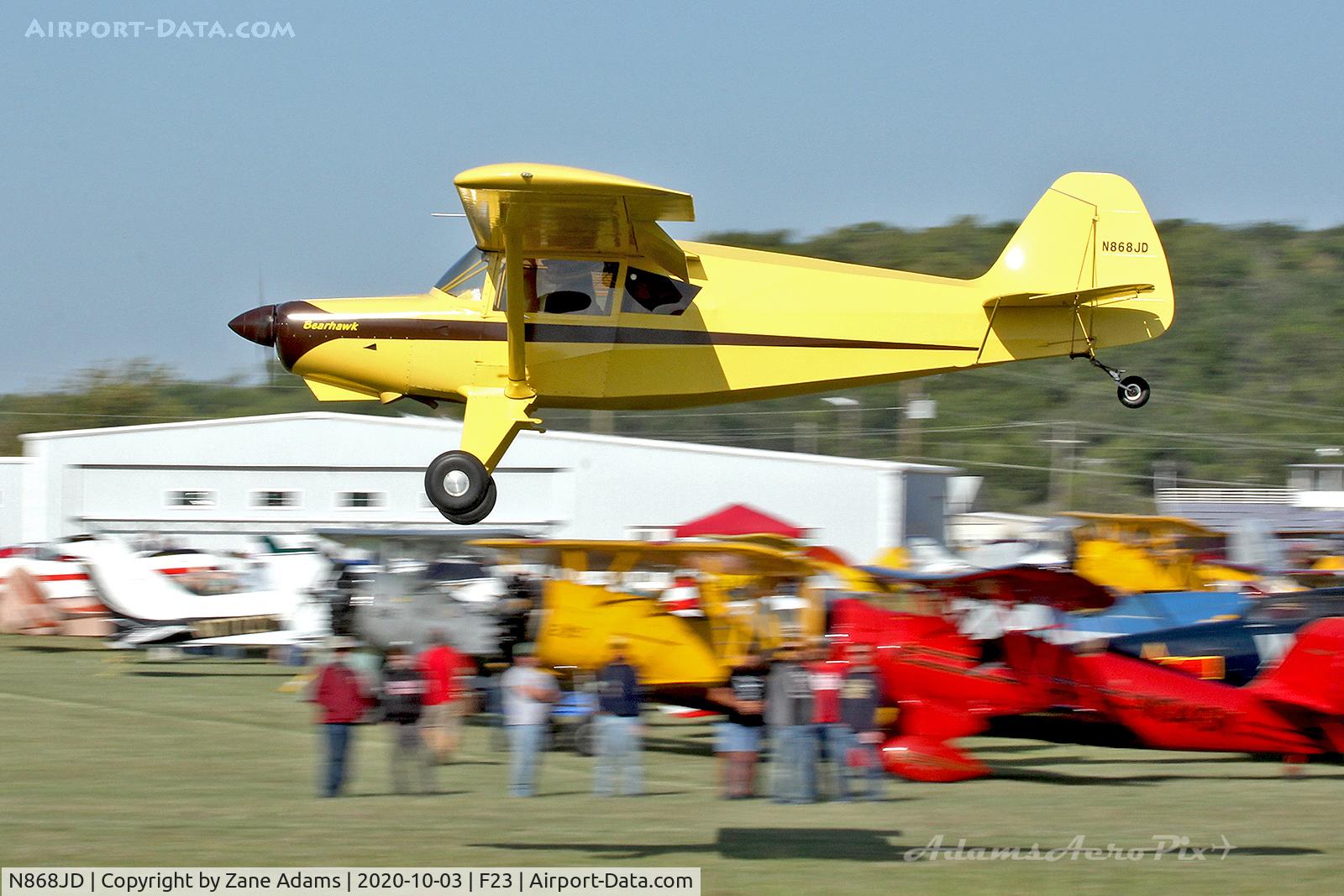 N868JD, 2012 Avipro Aircraft Ltd Bearhawk C/N 070-133/134-941, Ranger Fly-in