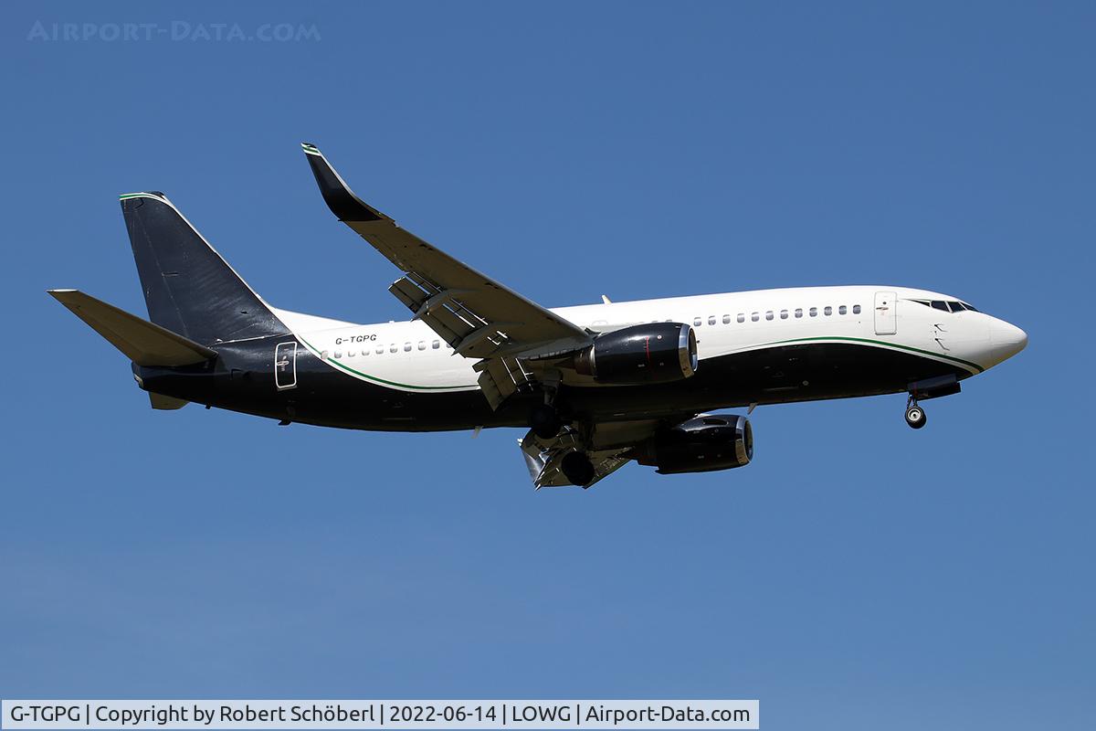 G-TGPG, 1989 Boeing 737-3Y0 C/N 24464, G-TGPG @ LOWG 2022