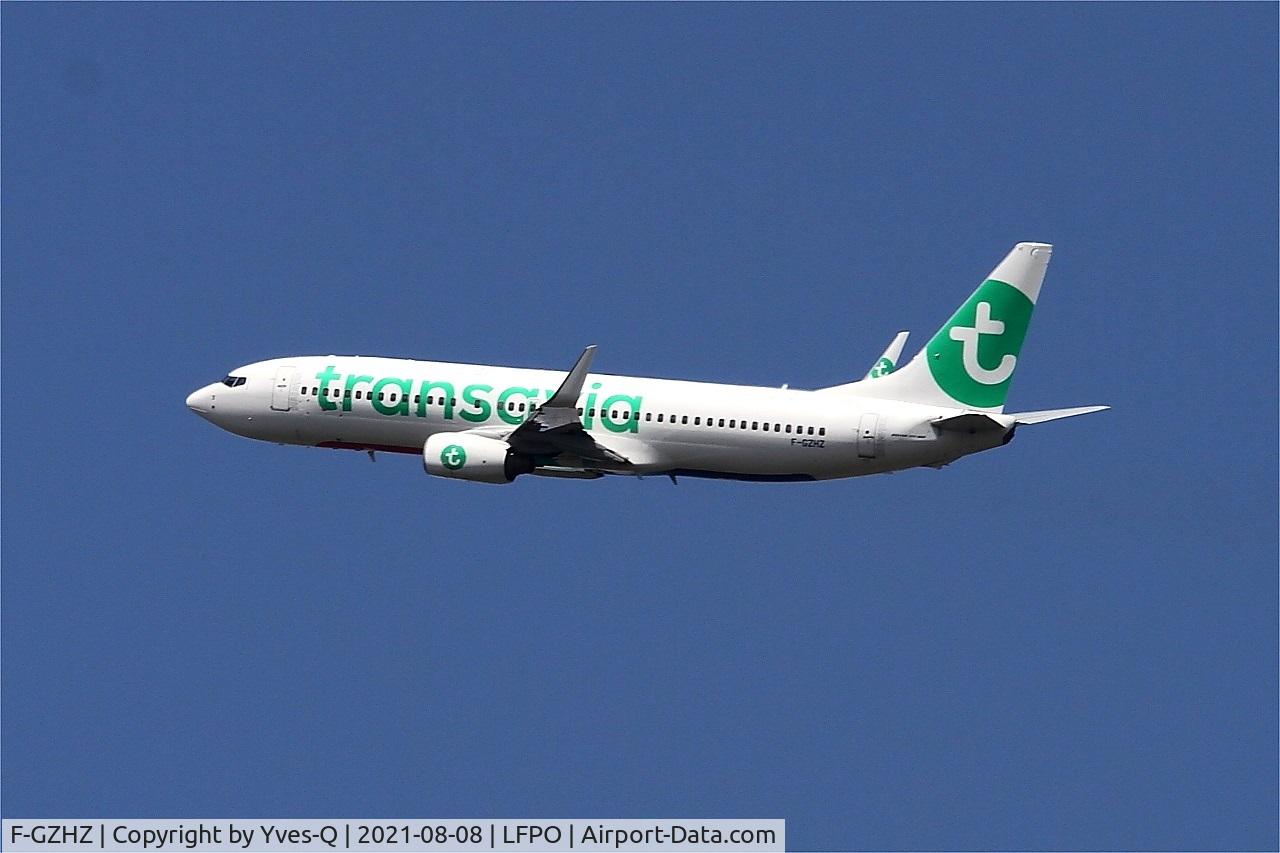 F-GZHZ, 2006 Boeing 737-85P C/N 33977, Boeing 737-85P, Climbing from rwy 24, Paris-Orly Airport (LFPO-ORY)