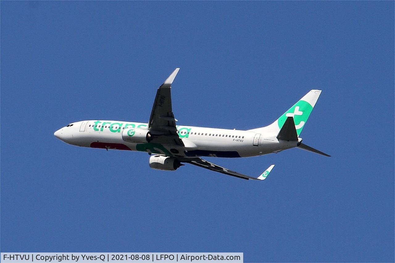 F-HTVU, 2012 Boeing 737-86J C/N 37770, Boeing 737-86J, Climbing from rwy 24, Paris-Orly airport (LFPO-ORY)