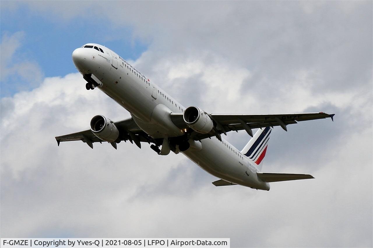 F-GMZE, 1995 Airbus A321-111 C/N 544, Airbus A321-111, Take off rwy 24, Paris-Orly Airport (LFPO-ORY)