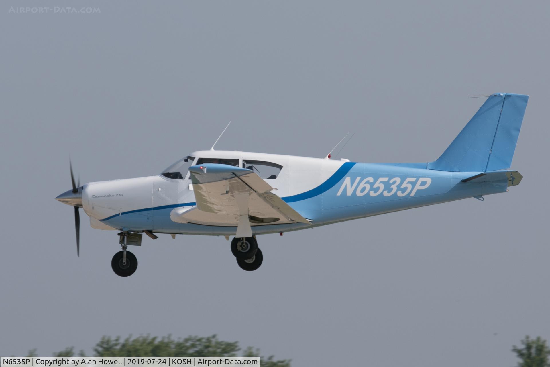 N6535P, 1959 Piper PA-24-250 Comanche C/N 24-1657, At AirVenture 2019