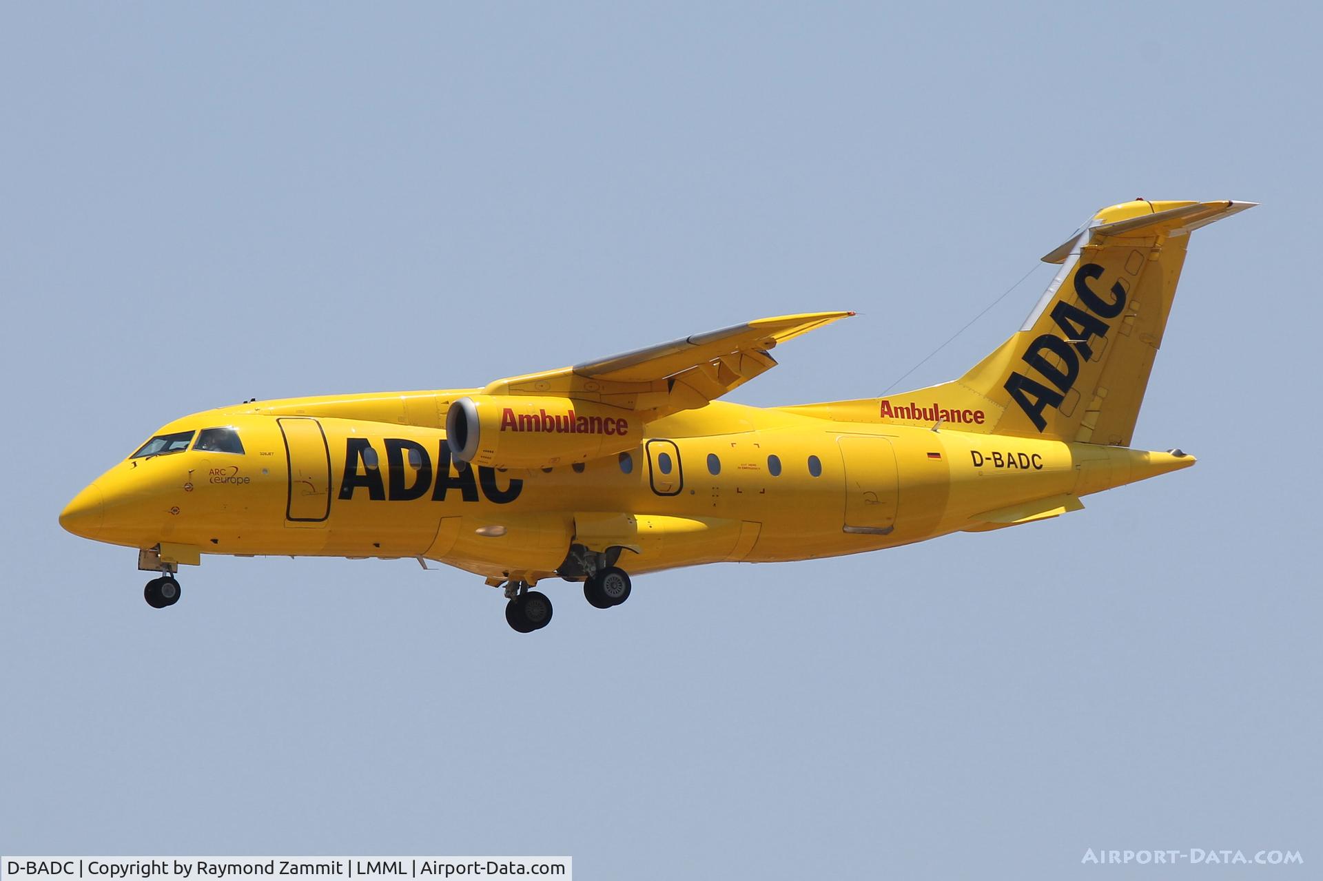 D-BADC, 2003 Dornier Do328JET C/N 3216, Fairchild Dornier 328 D-BADC ADAC Ambulance
