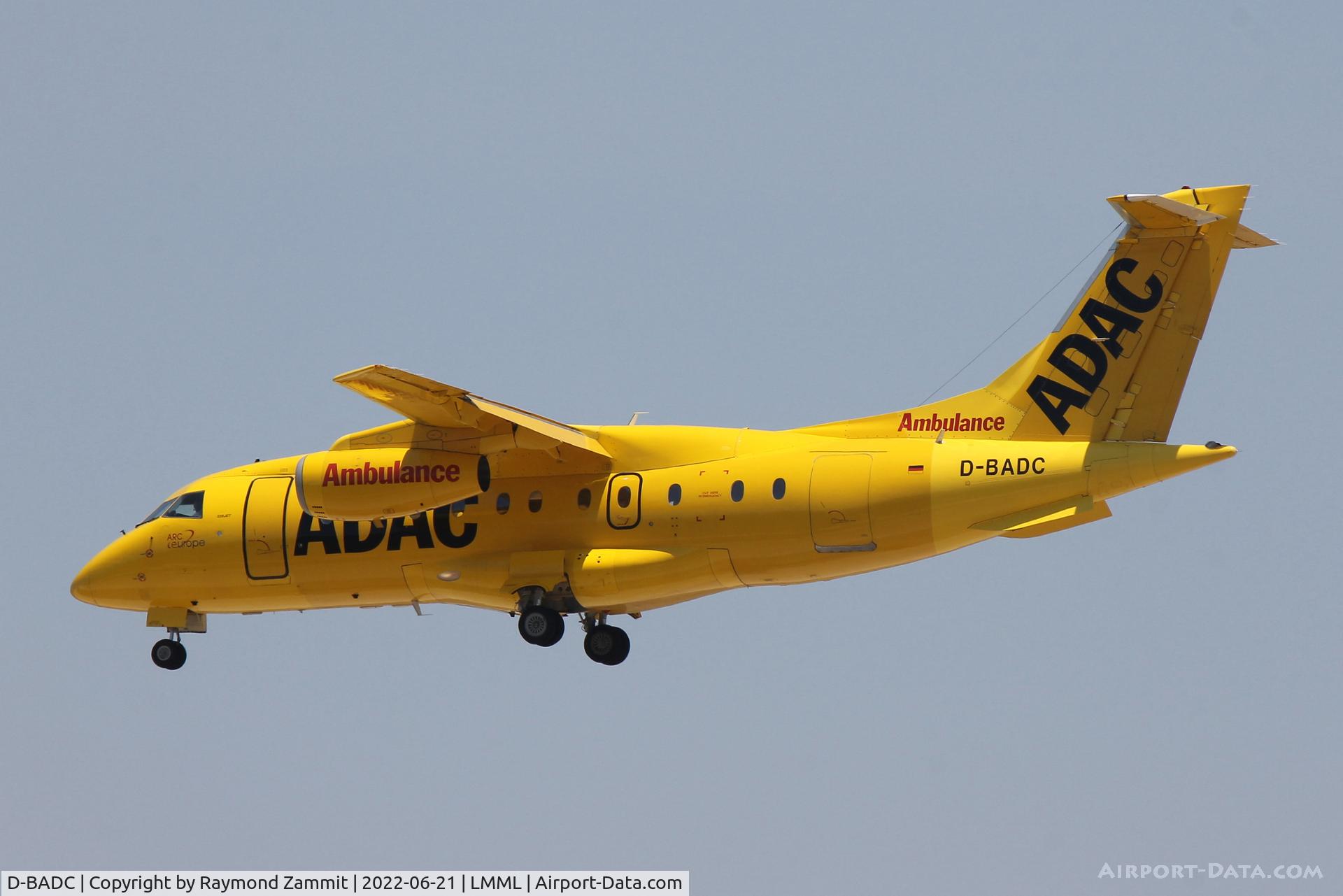 D-BADC, 2003 Dornier Do328JET C/N 3216, Fairchild Dornier 328 D-BADC ADAC Ambulance