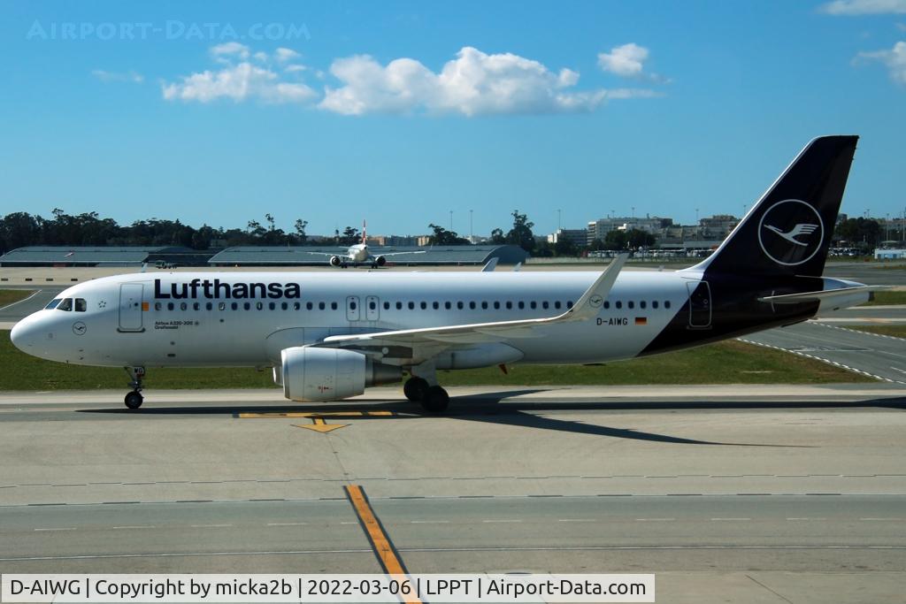 D-AIWG, 2019 Airbus A320-214 C/N 8902, Taxiing