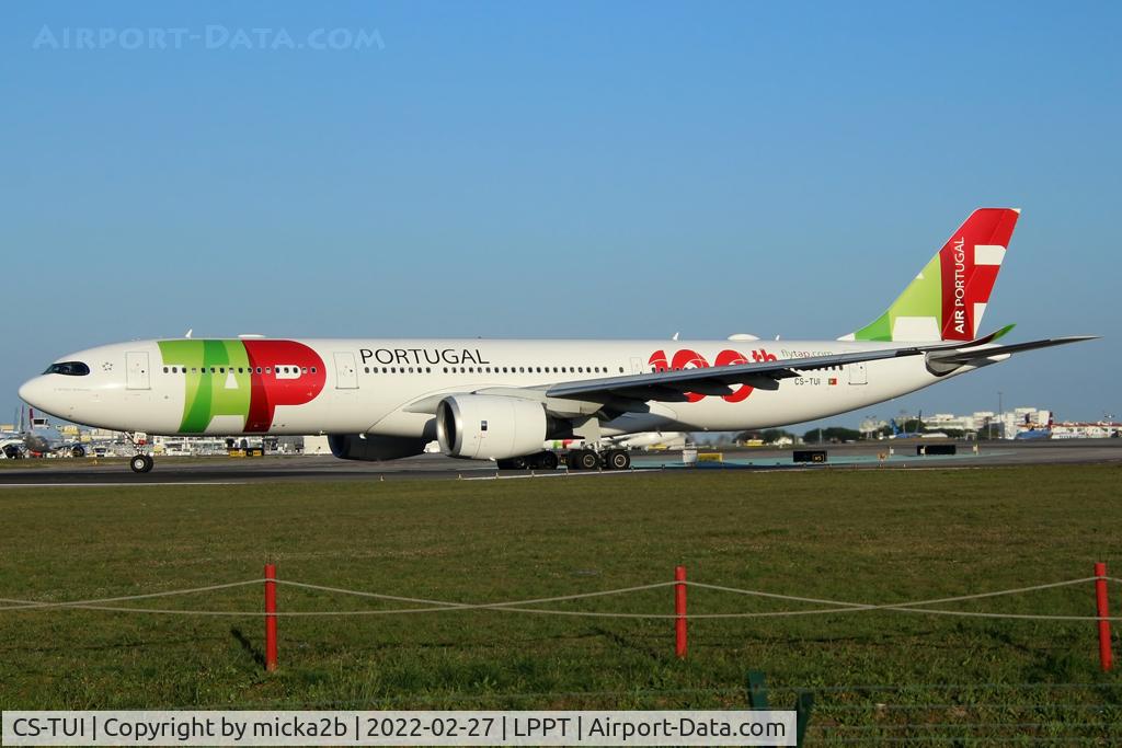CS-TUI, 2019 Airbus A330-941 C/N 1908, Taxiing
