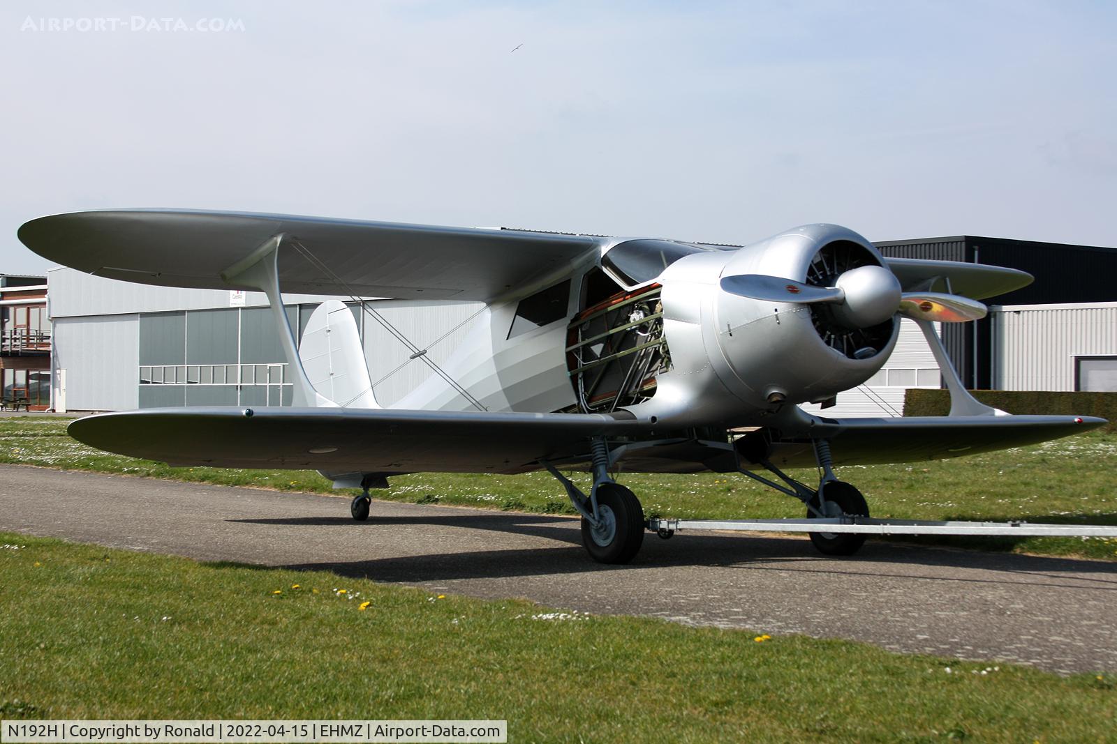 N192H, 1945 Beech D17S Staggerwing C/N 6723, at ehmz