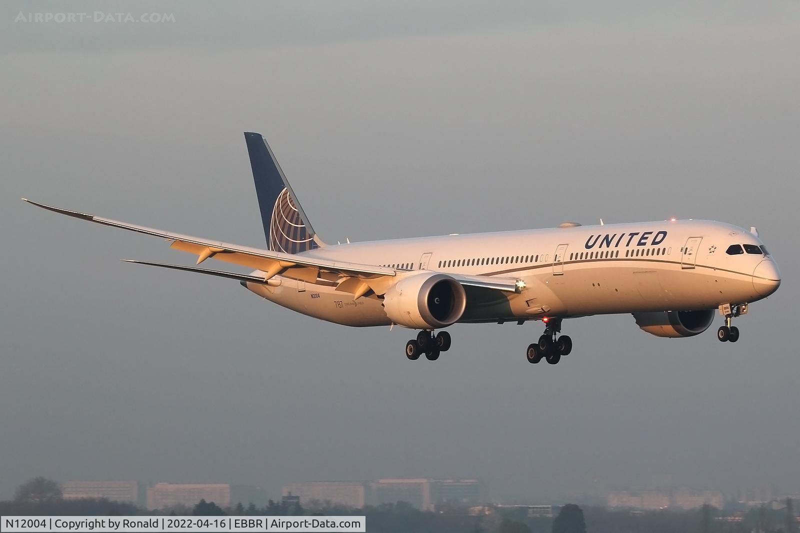 N12004, 2019 Boeing 787-10 Dreamliner Dreamliner C/N 60139, at bru
