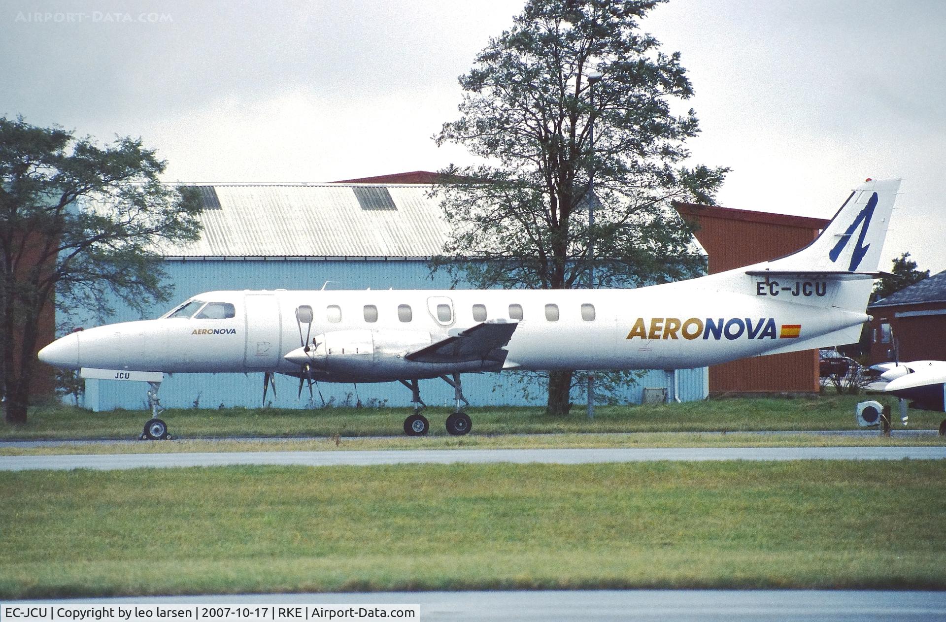 EC-JCU, 1987 Fairchild SA-227AC Metro III C/N AC-679B, Roskilde 17.10.2007