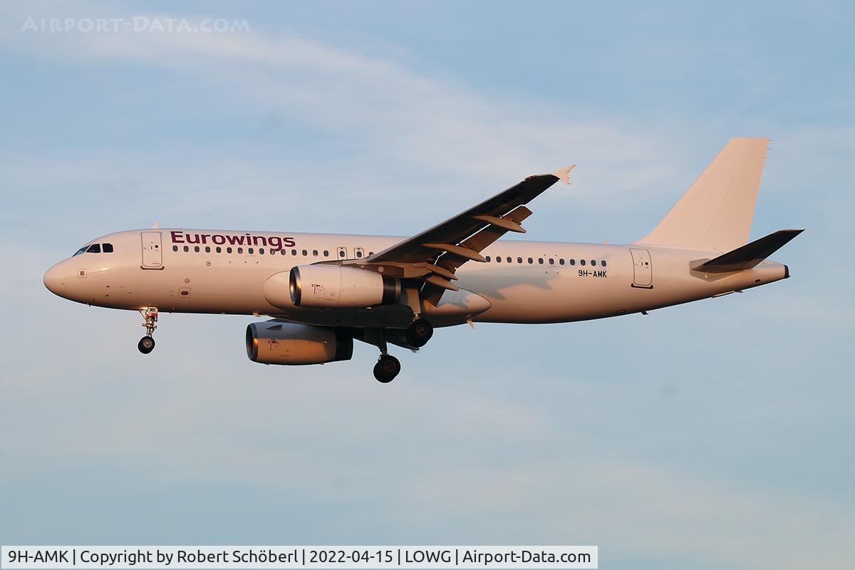 9H-AMK, 2008 Airbus A320-232 C/N 3562, 9H-AMK @ LOWG 2022