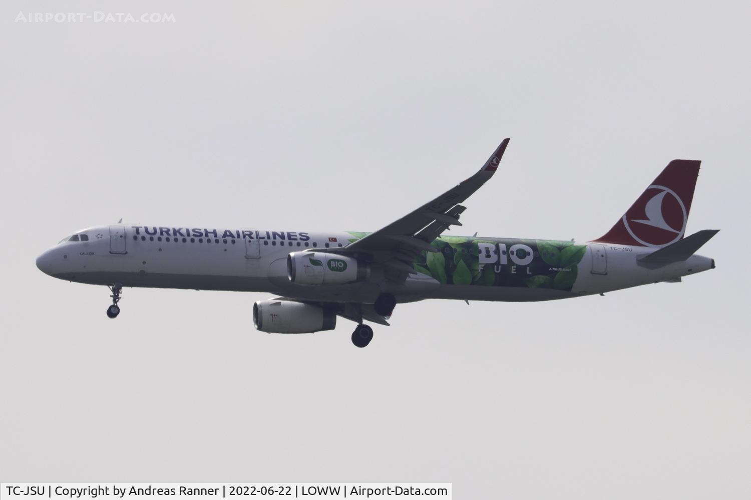 TC-JSU, 2015 Airbus A321-231 C/N 6709, Turkish Airlines A321