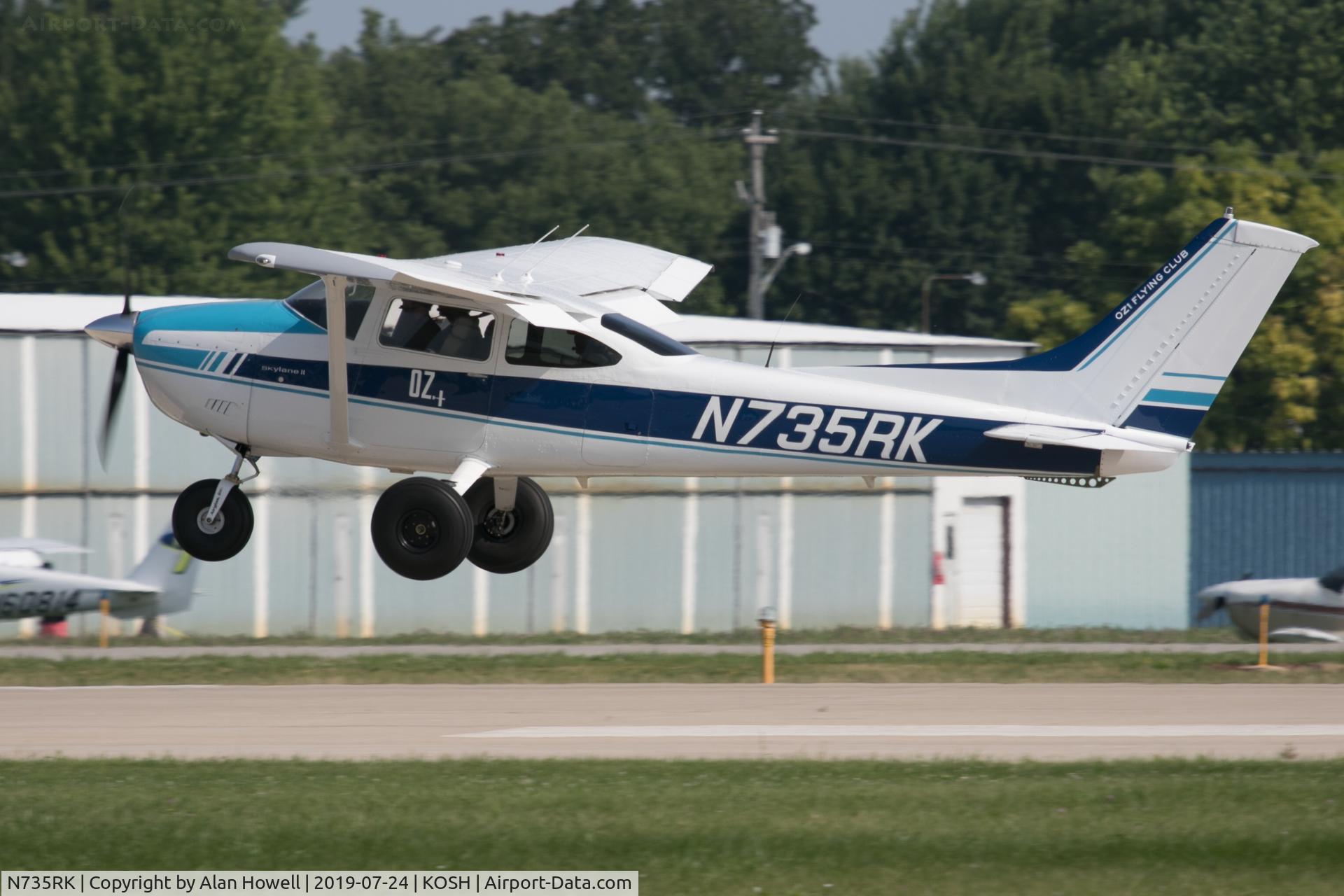 N735RK, 1977 Cessna 182Q Skylane C/N 18265623, At AirVenture 2019