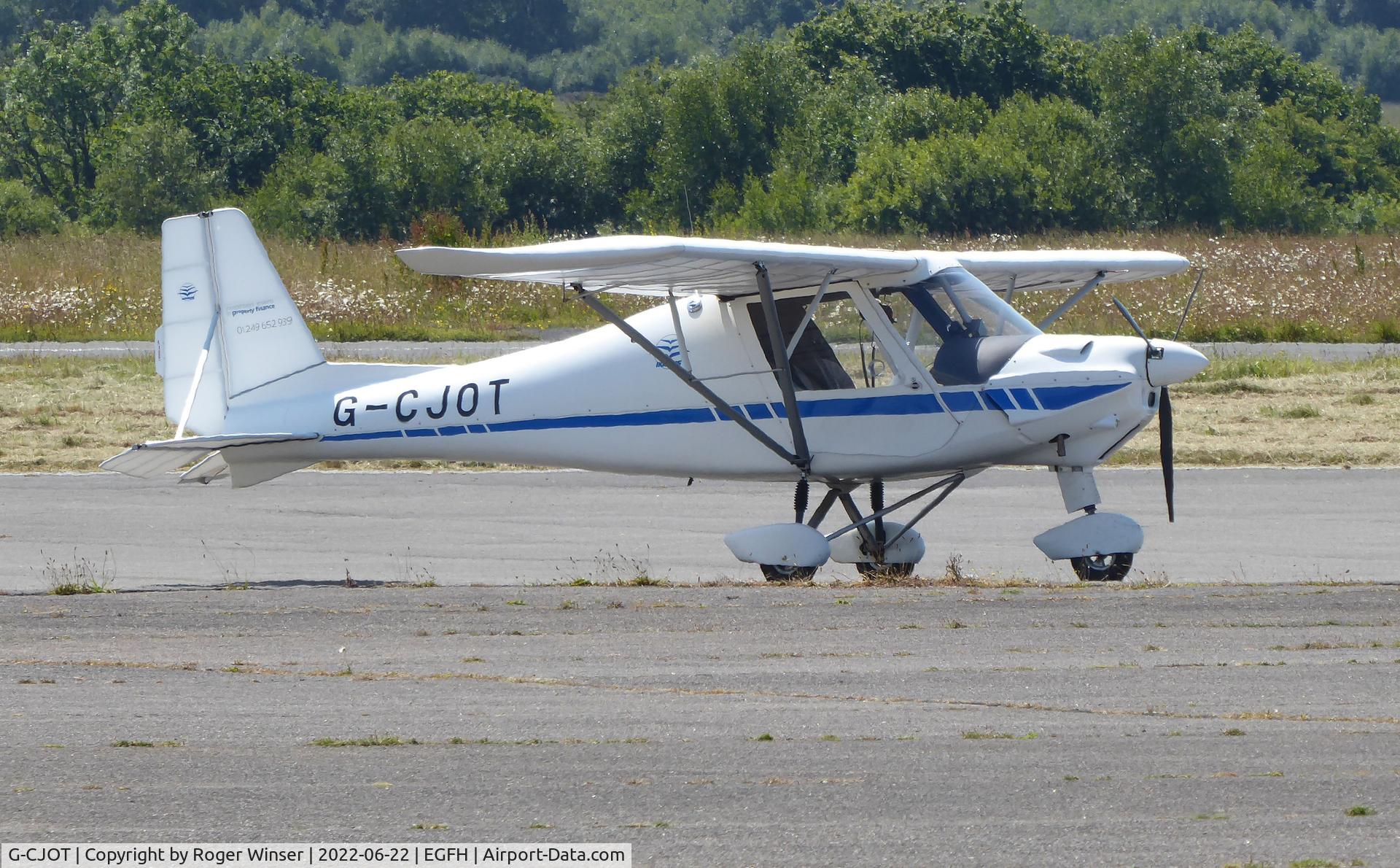 G-CJOT, 2016 Comco  Ikarus C42 FB80 Bravo C/N 1606-7459, Visiting C.42.
