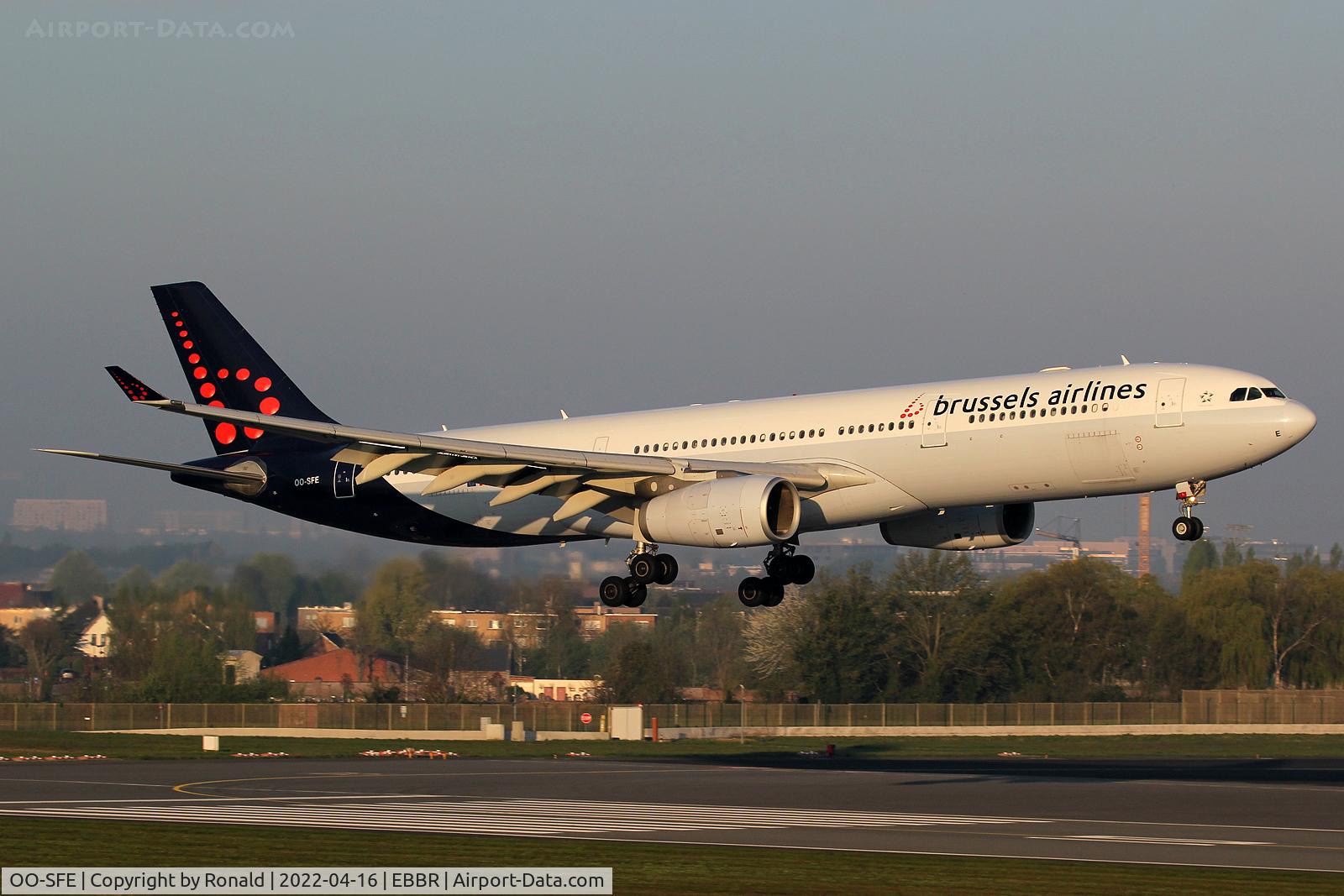 OO-SFE, 2009 Airbus A330-343E C/N 1010, at bru