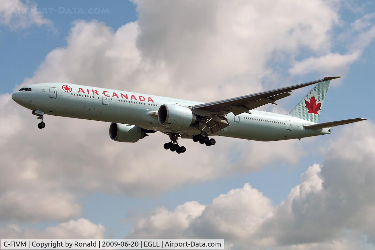 C-FIVM, 2008 Boeing 777-333/ER C/N 35251, at lhr