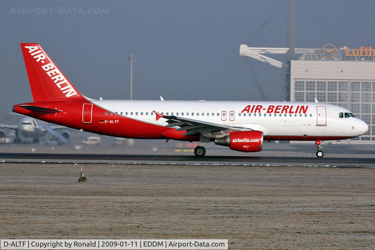 D-ALTF, 2001 Airbus A320-214 C/N 1553, at muc