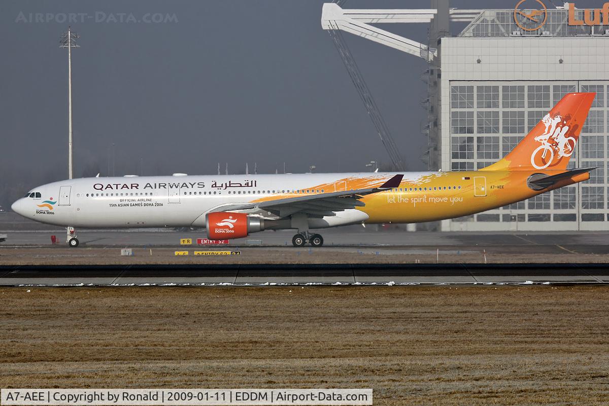 A7-AEE, 2005 Airbus A330-302 C/N 711, at muc