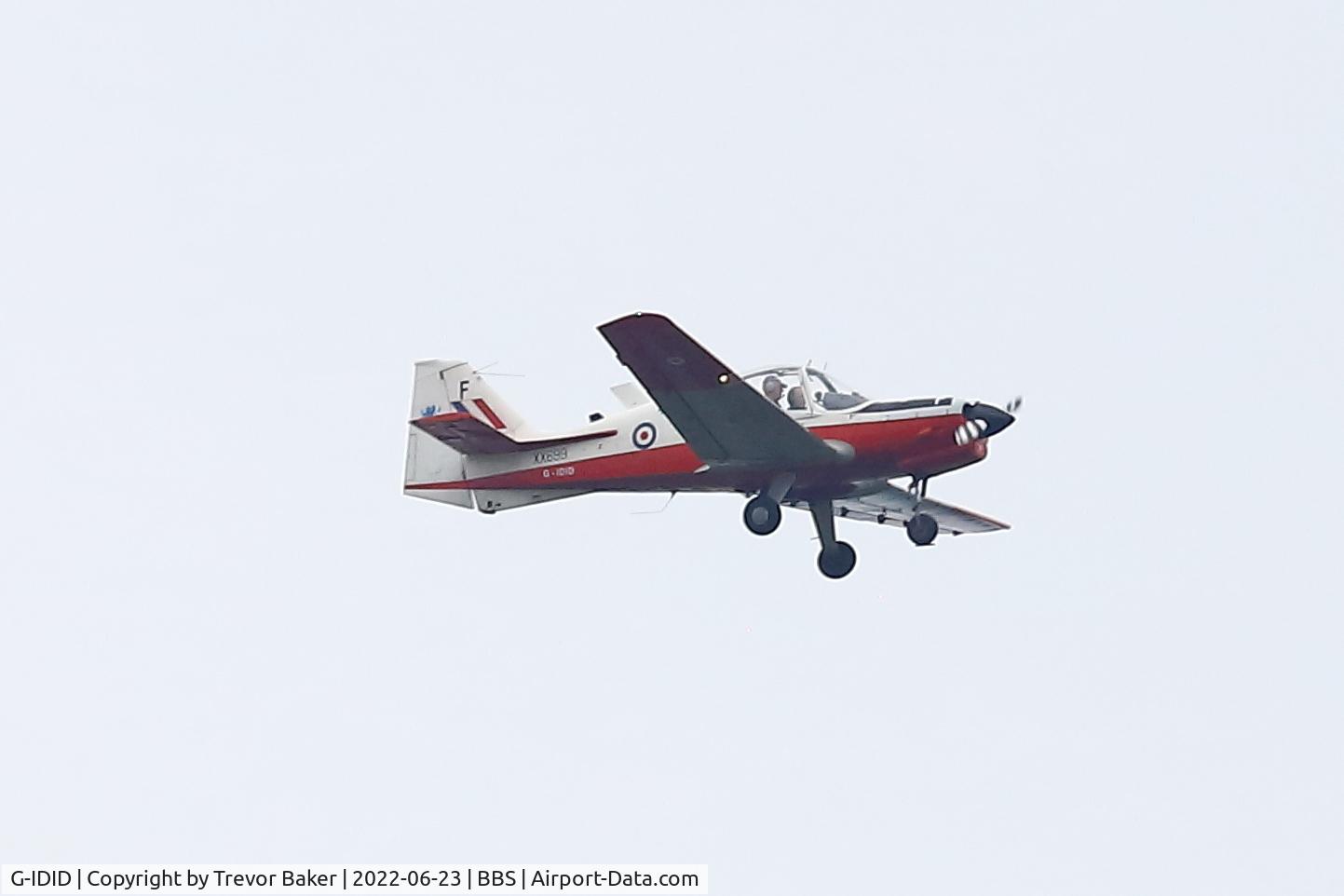 G-IDID, 1975 Scottish Aviation Bulldog T.1 C/N BH120/348, Blackbushe, 23rd June 2022