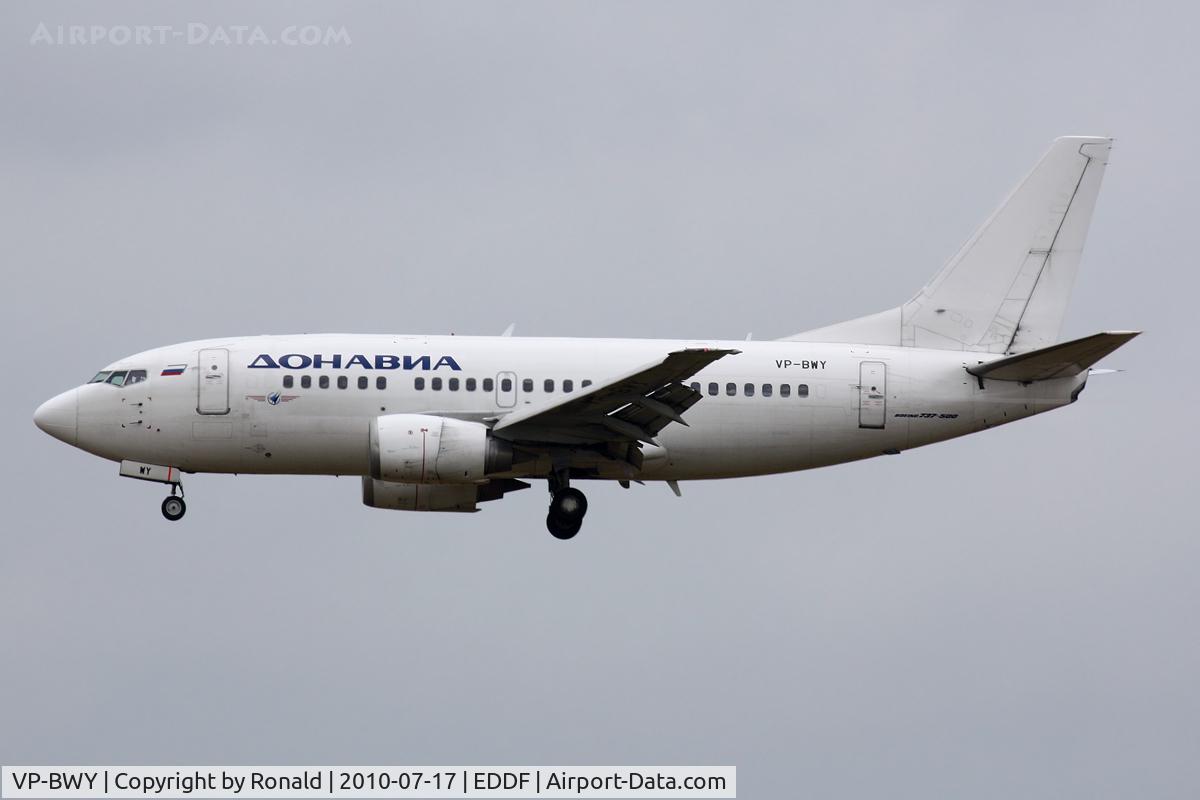 VP-BWY, 2004 Airbus A320-232 C/N 2193, at fra