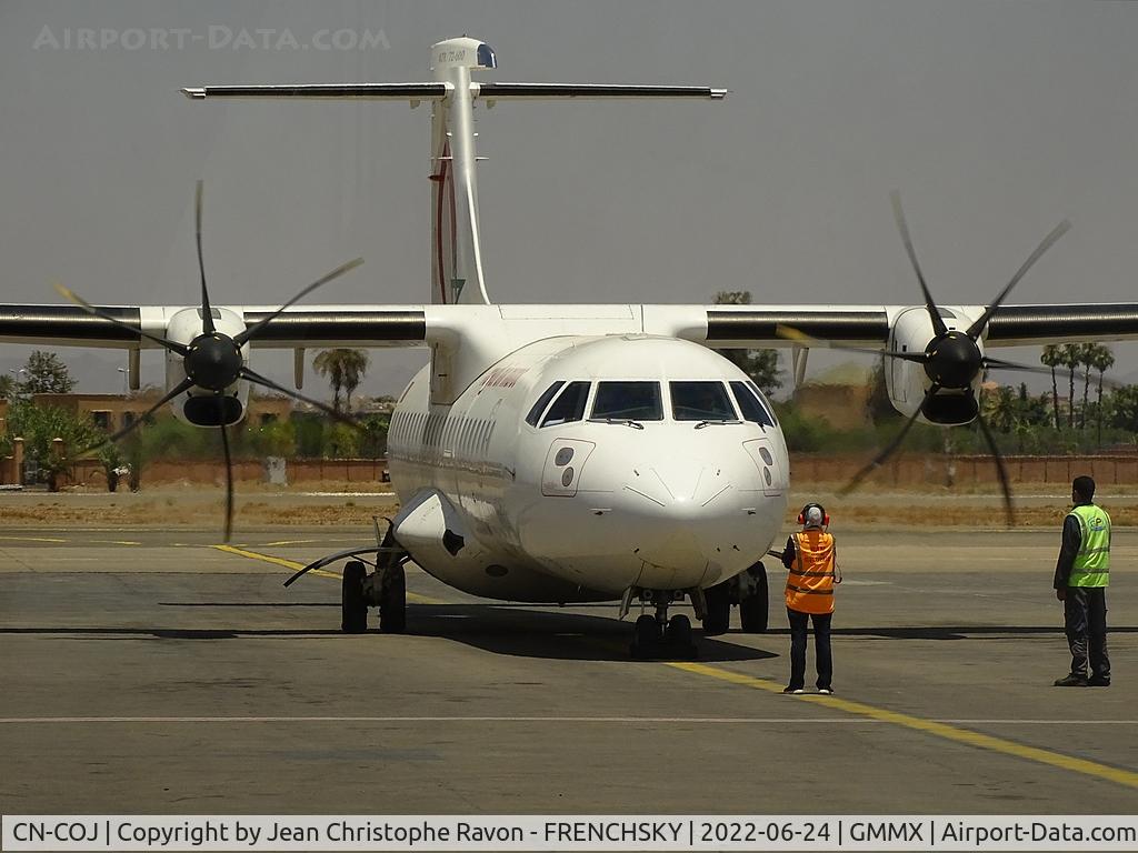 CN-COJ, 2018 ATR 72-212A C/N 1539, Royal Air Maroc AT410 to Casablanca